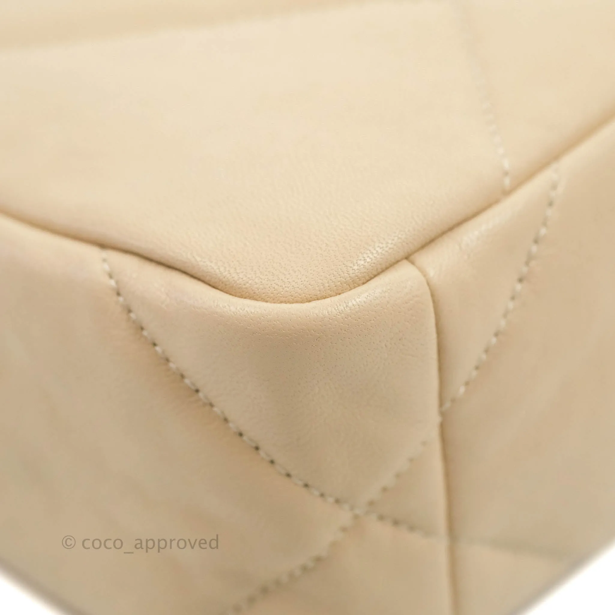 Chanel 19 Small Light Beige Mixed Hardware 20S