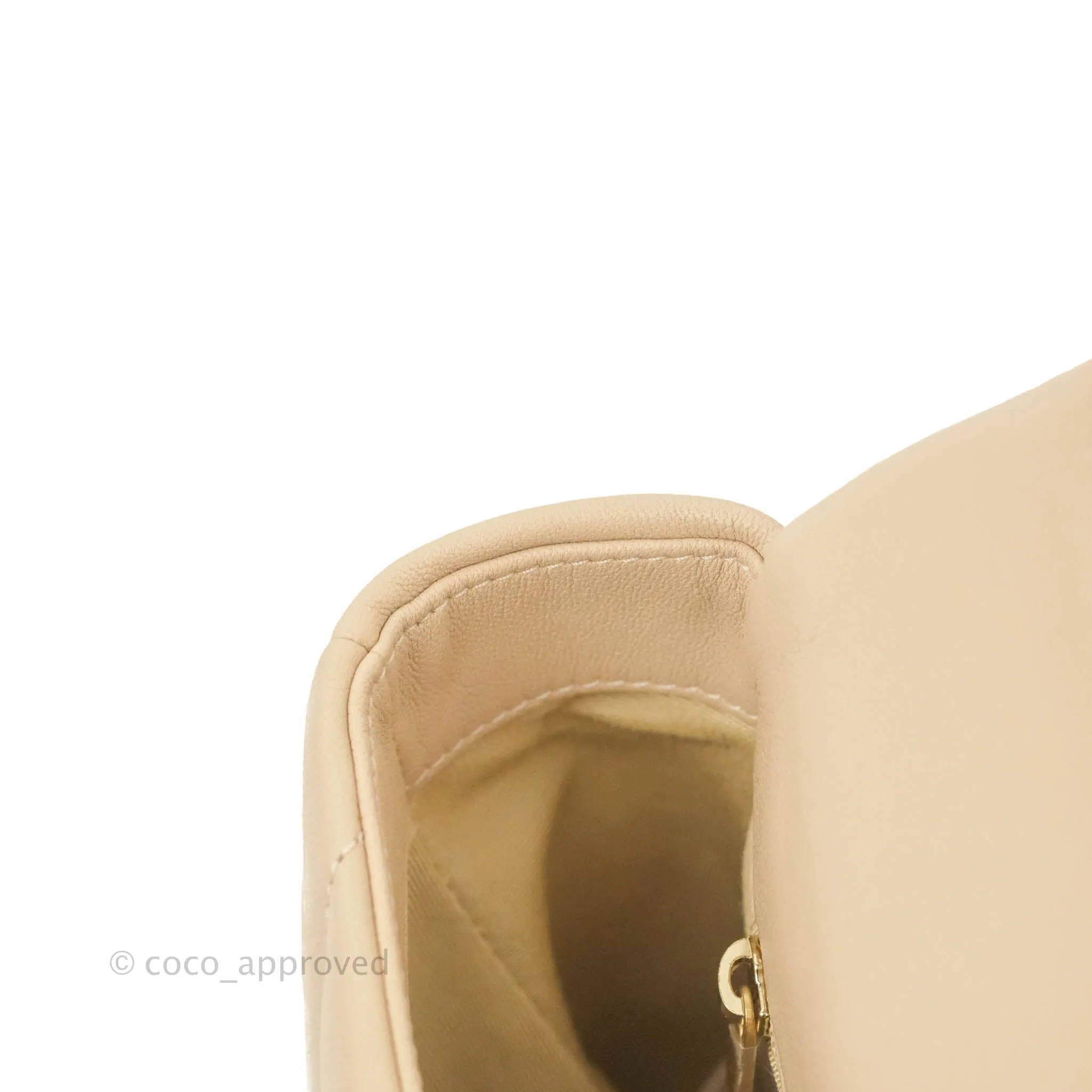 Chanel 19 Small Light Beige Mixed Hardware 20S