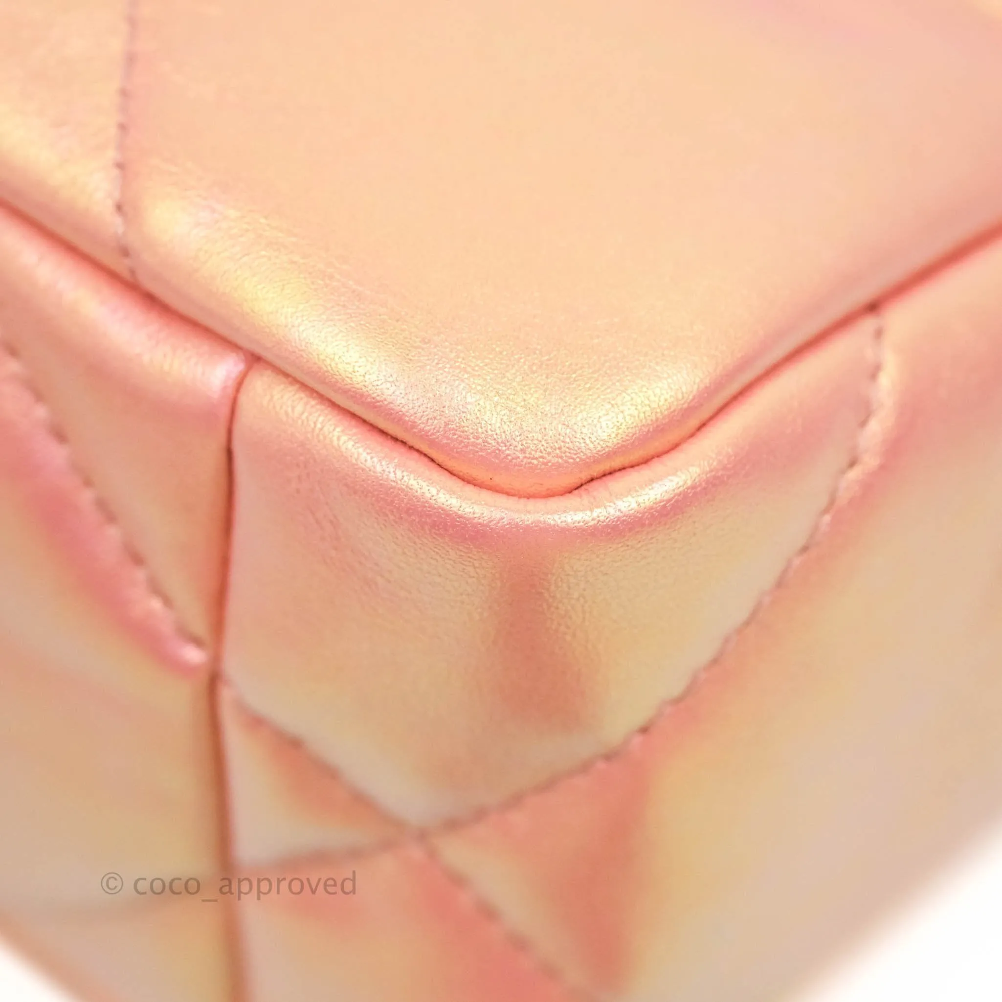 Chanel 19 Small Metallic Pink Mixed Hardware