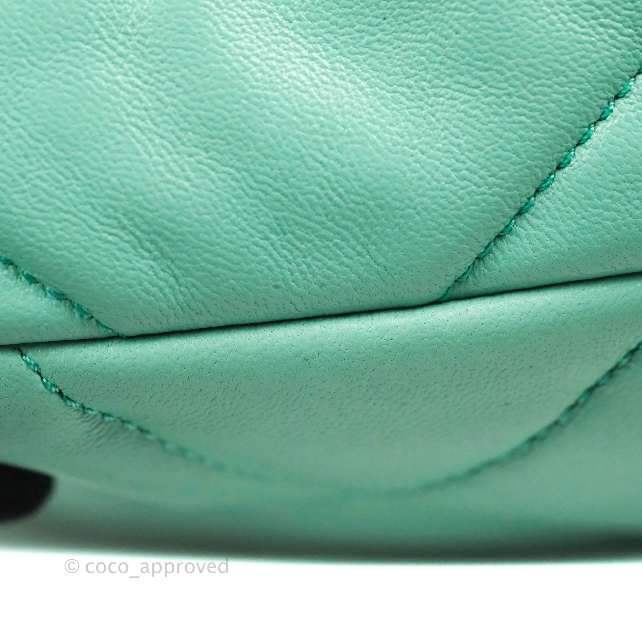 Chanel 19 Small Tiffany Blue Mixed Hardware