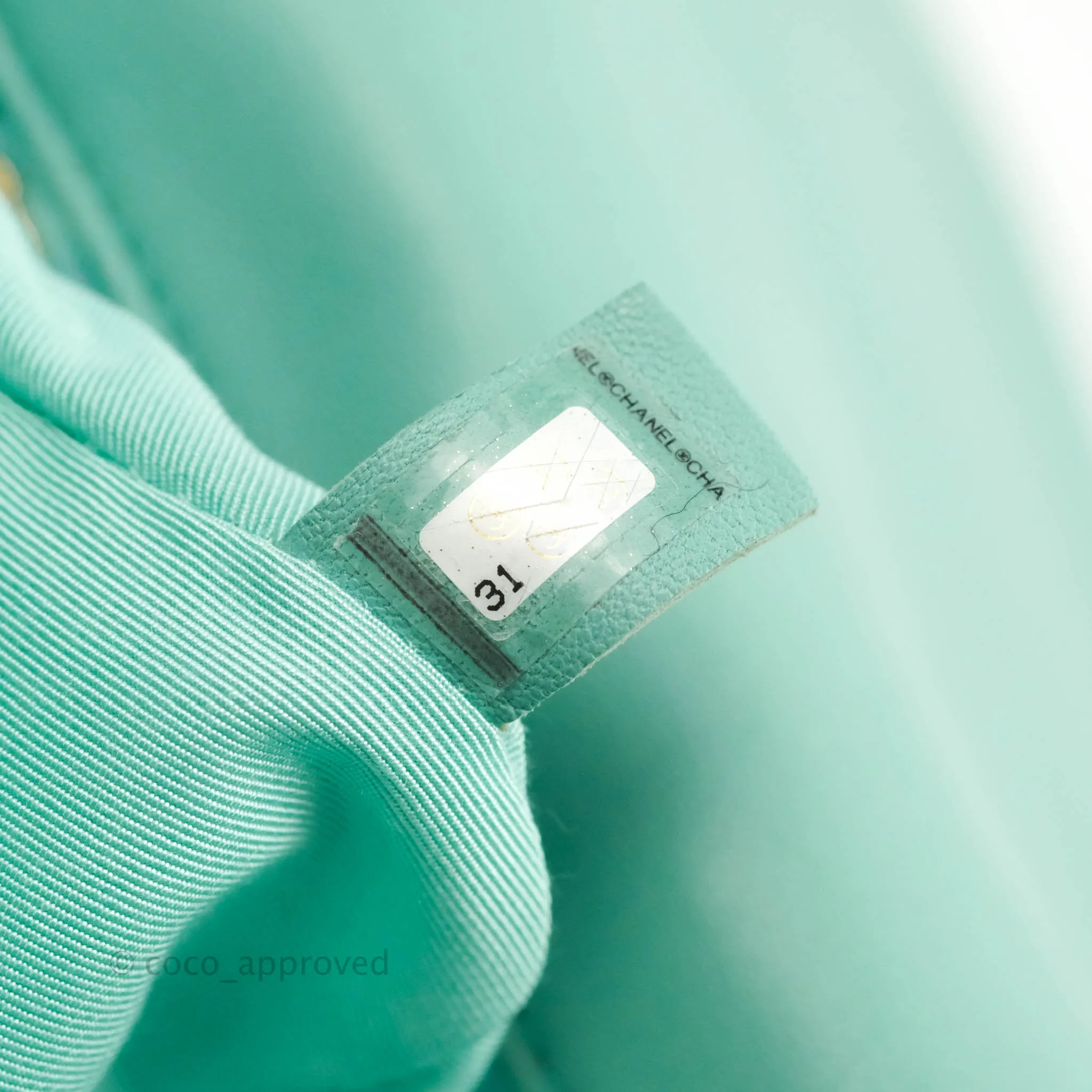 Chanel 19 Small Tiffany Blue Mixed Hardware