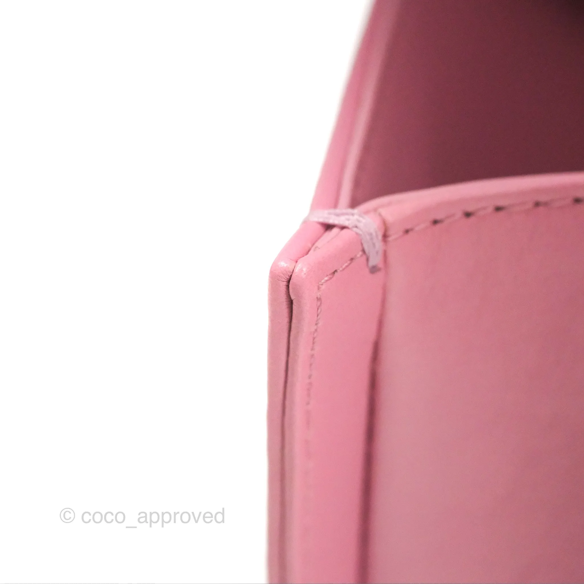 Chanel Chevron Medium Boy Pink Calfskin Gold Hardware