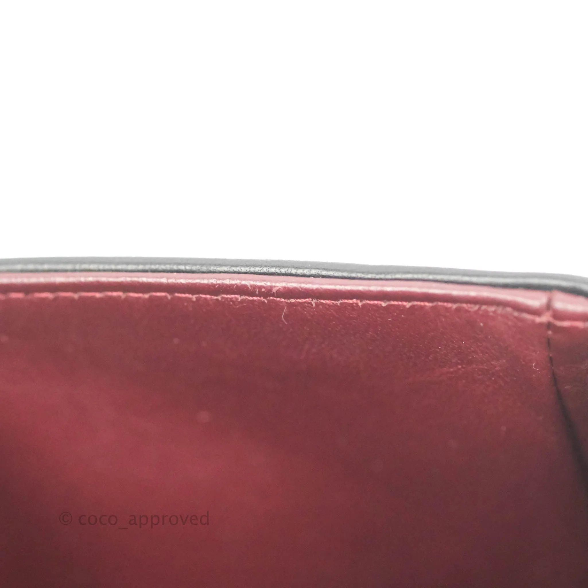Chanel Jumbo Double Flap Black Lambskin Silver Hardware