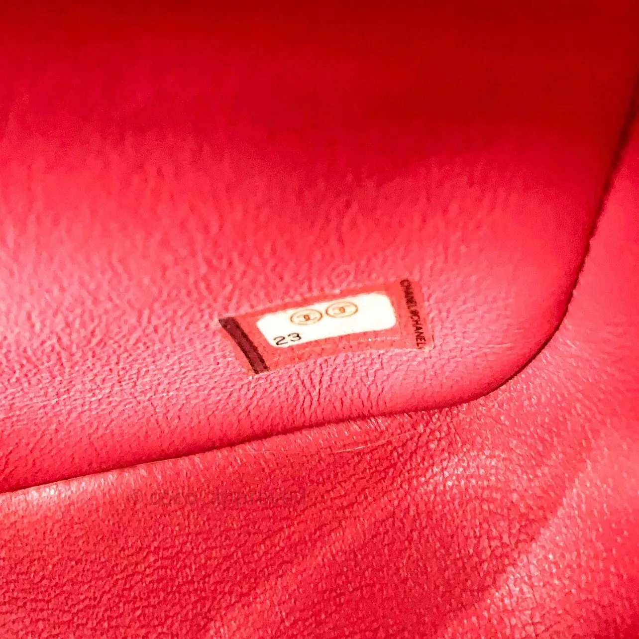 Chanel Mini Square Pink Caviar Gold Hardware 17C