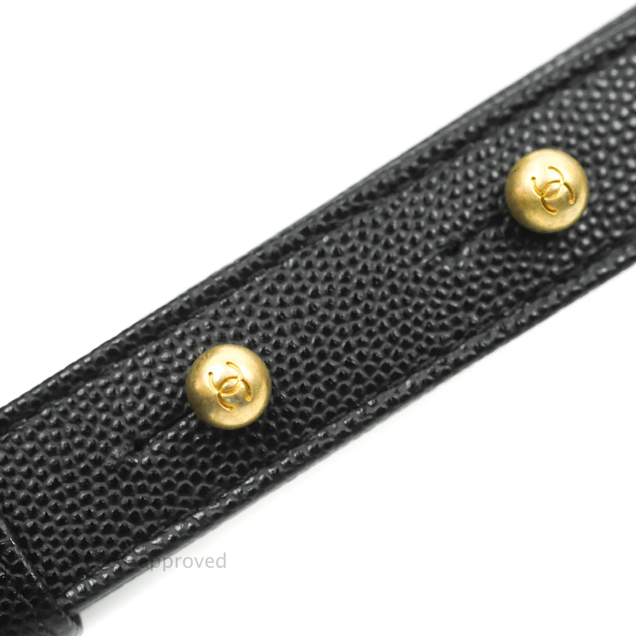 Chanel Quilted Medium Boy Black Caviar Aged Gold Hardware