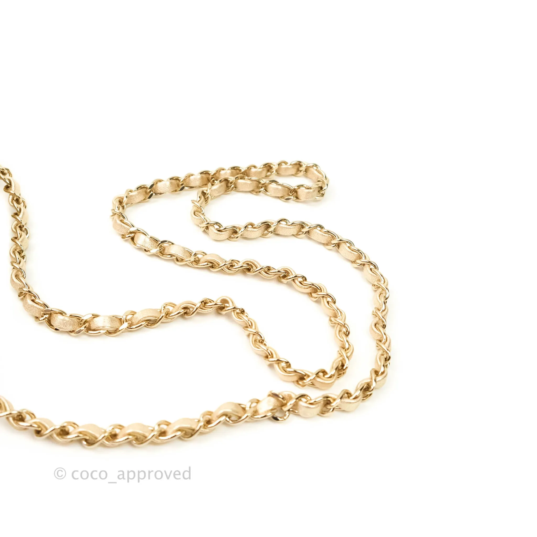 Chanel Quilted Mini Rectangular Iridescent Gold Lambskin Gold Hardware