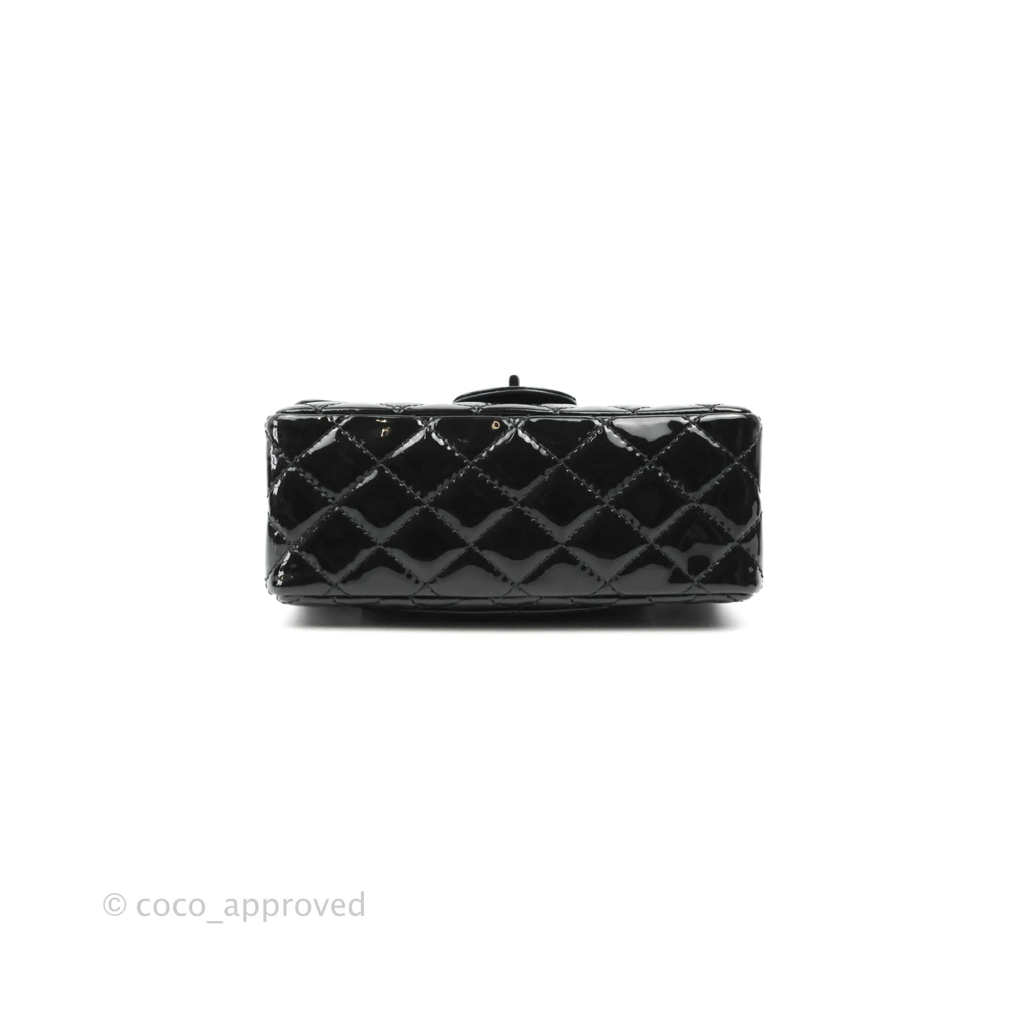 Chanel Quilted Mini Reissue 224 So Black Patent