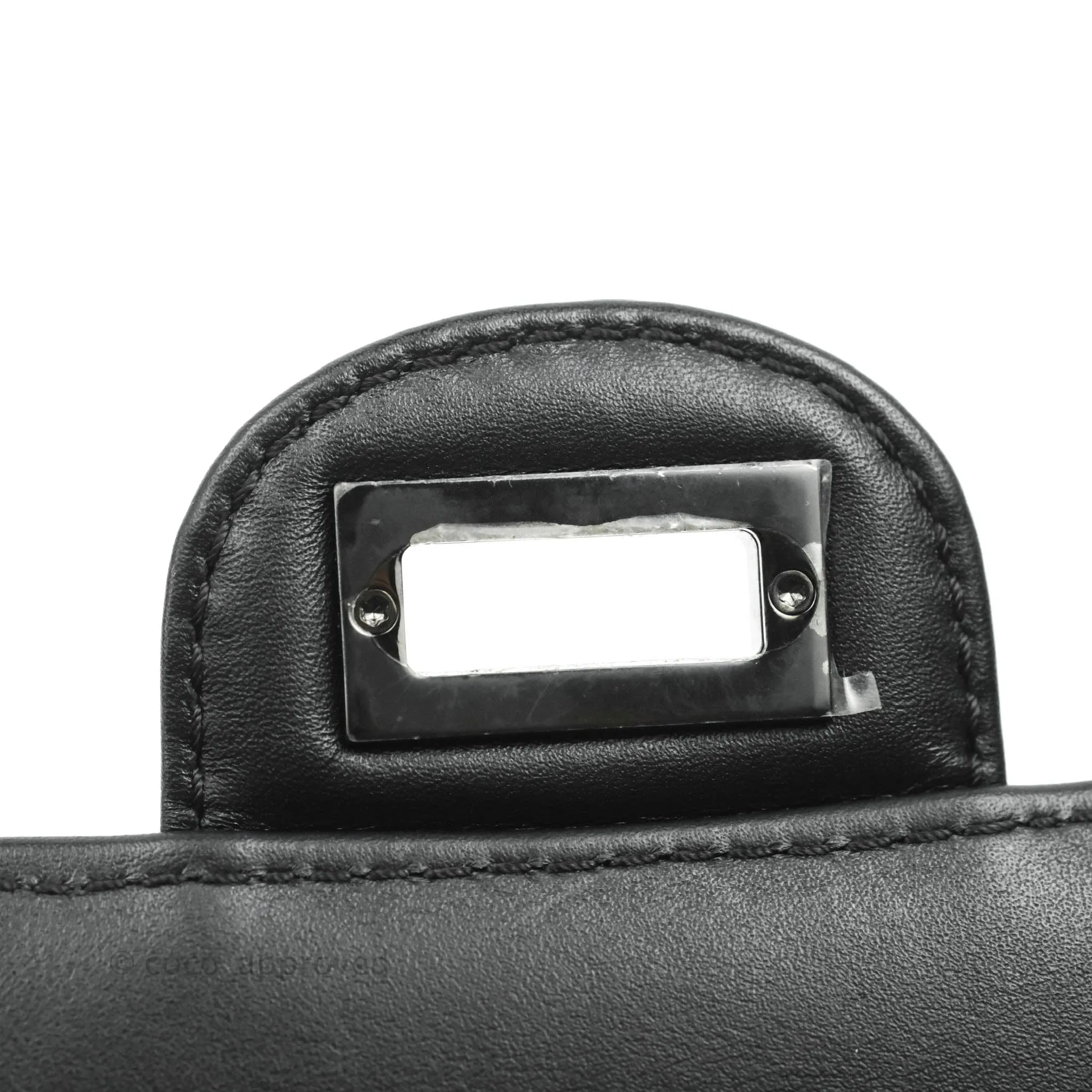 Chanel Quilted Mini Reissue 224 So Black Patent