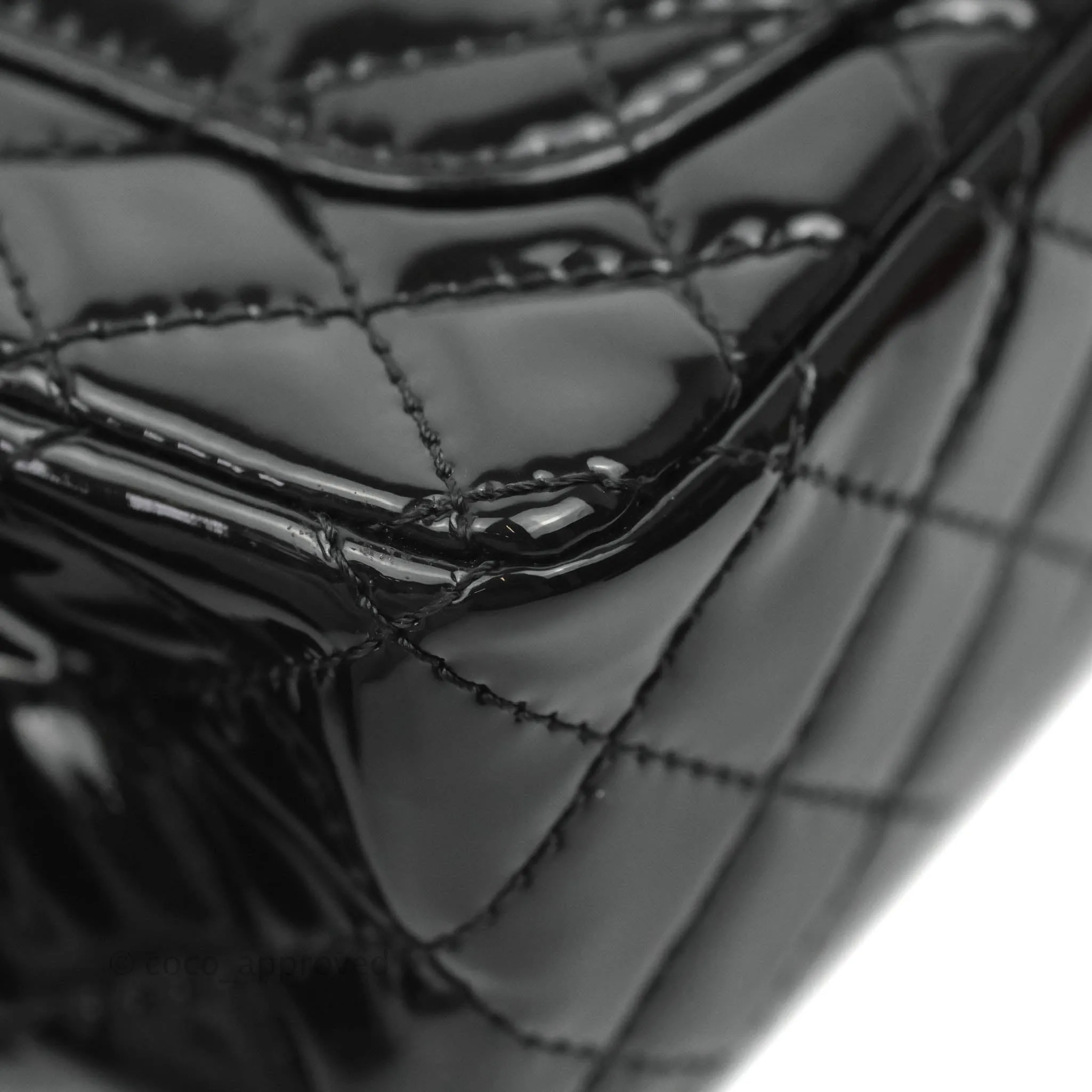 Chanel Quilted Mini Reissue 224 So Black Patent
