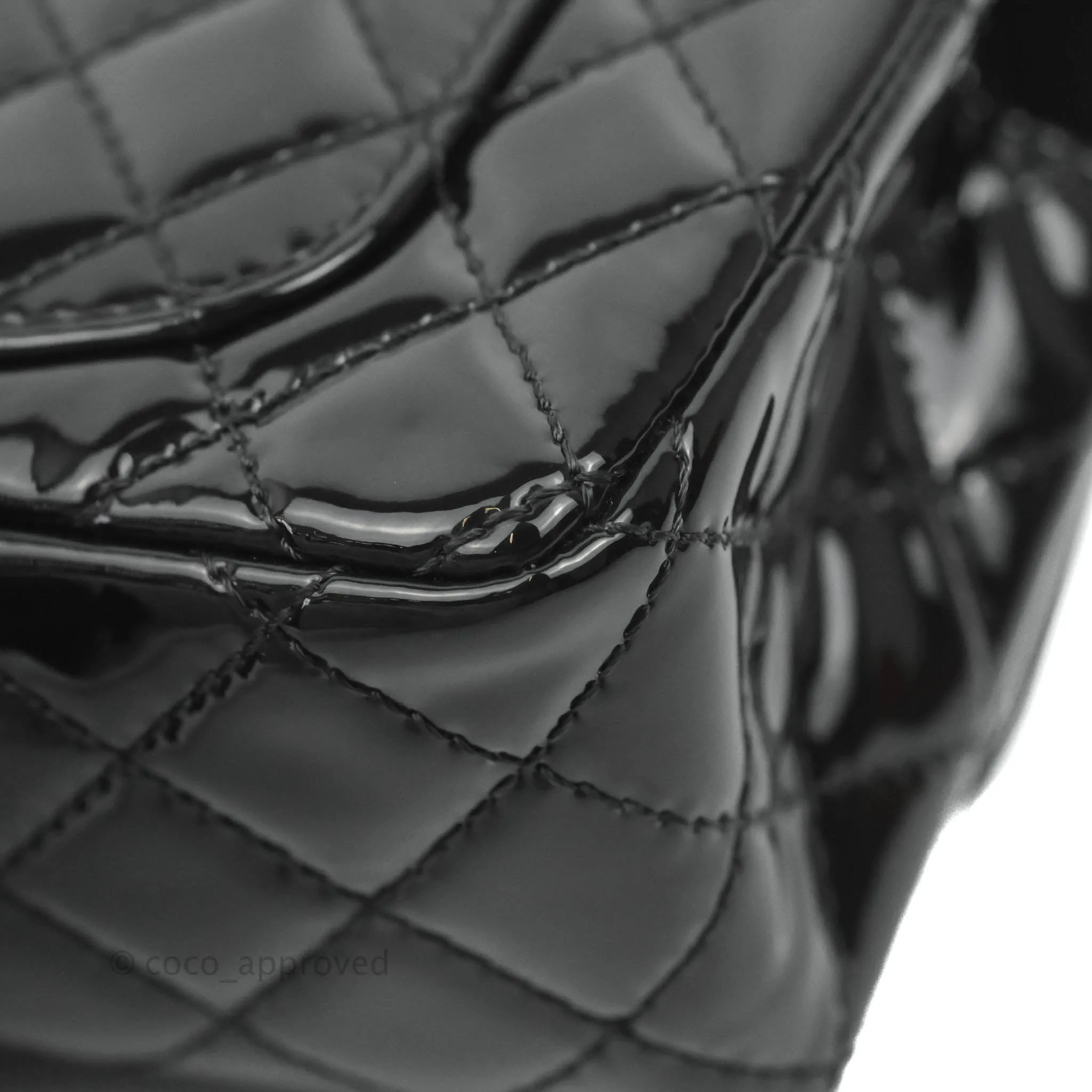 Chanel Quilted Mini Reissue 224 So Black Patent
