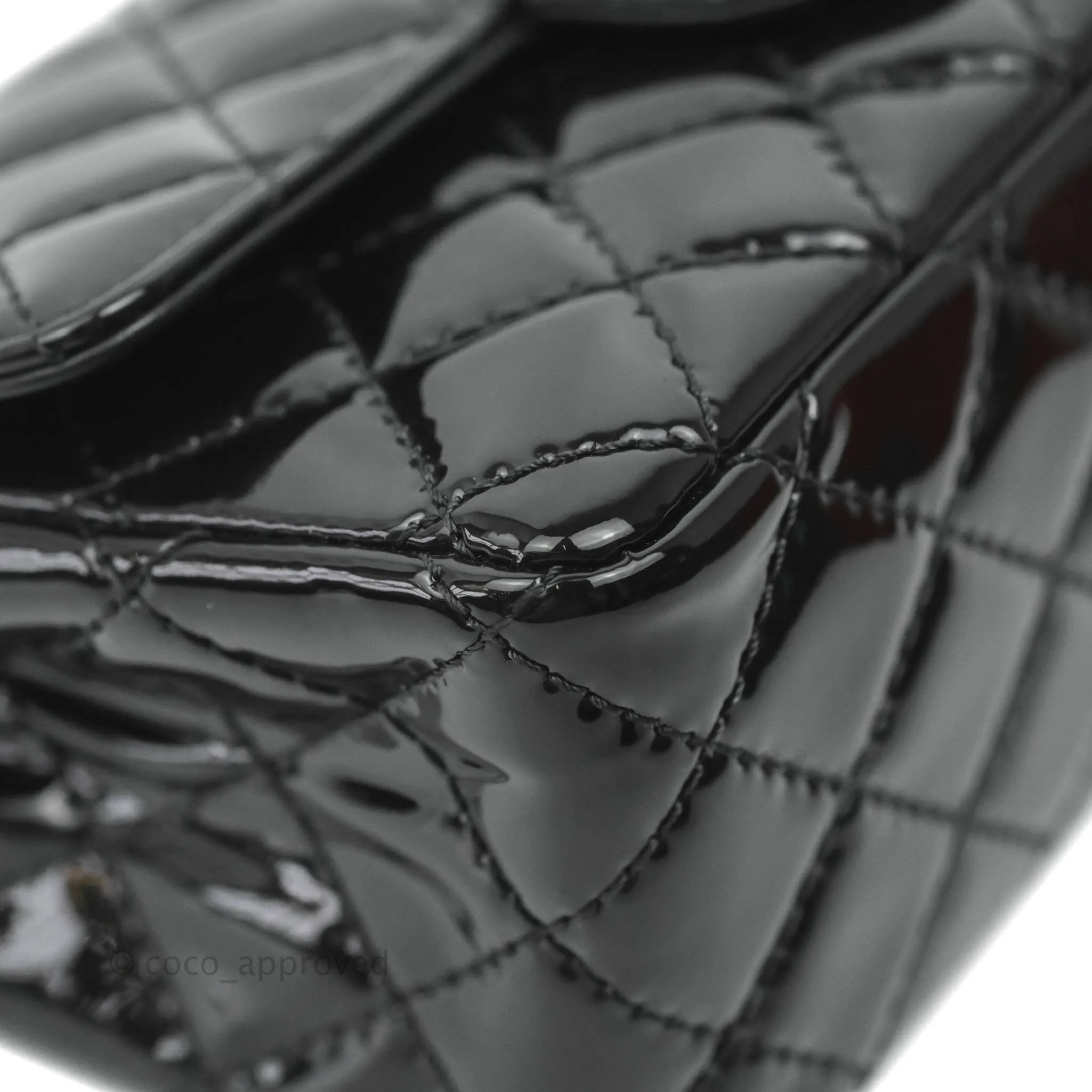 Chanel Quilted Mini Reissue 224 So Black Patent