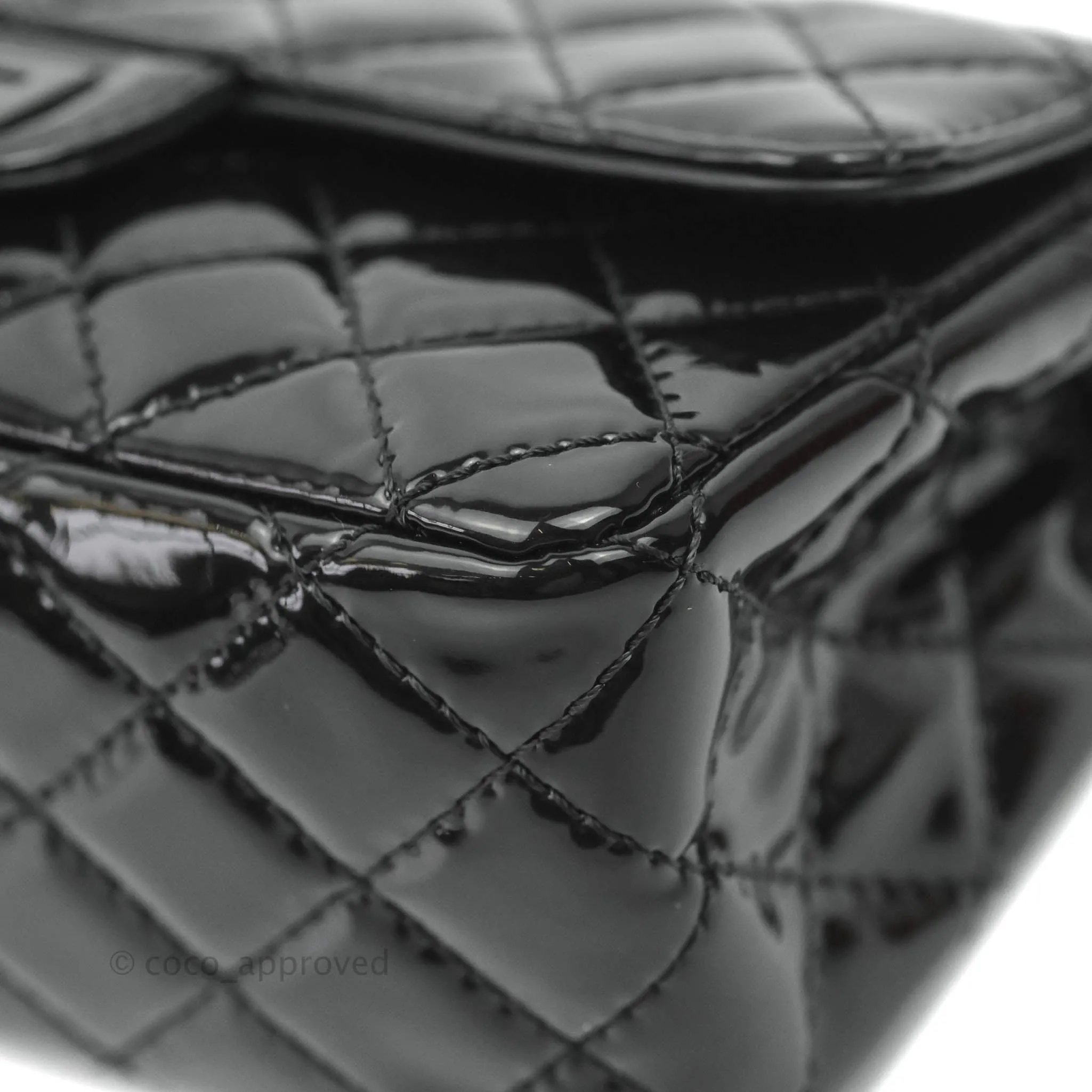 Chanel Quilted Mini Reissue 224 So Black Patent