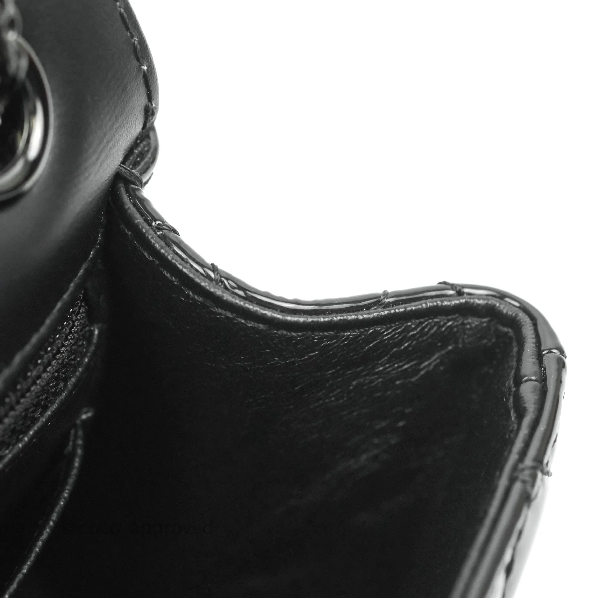 Chanel Quilted Mini Reissue 224 So Black Patent