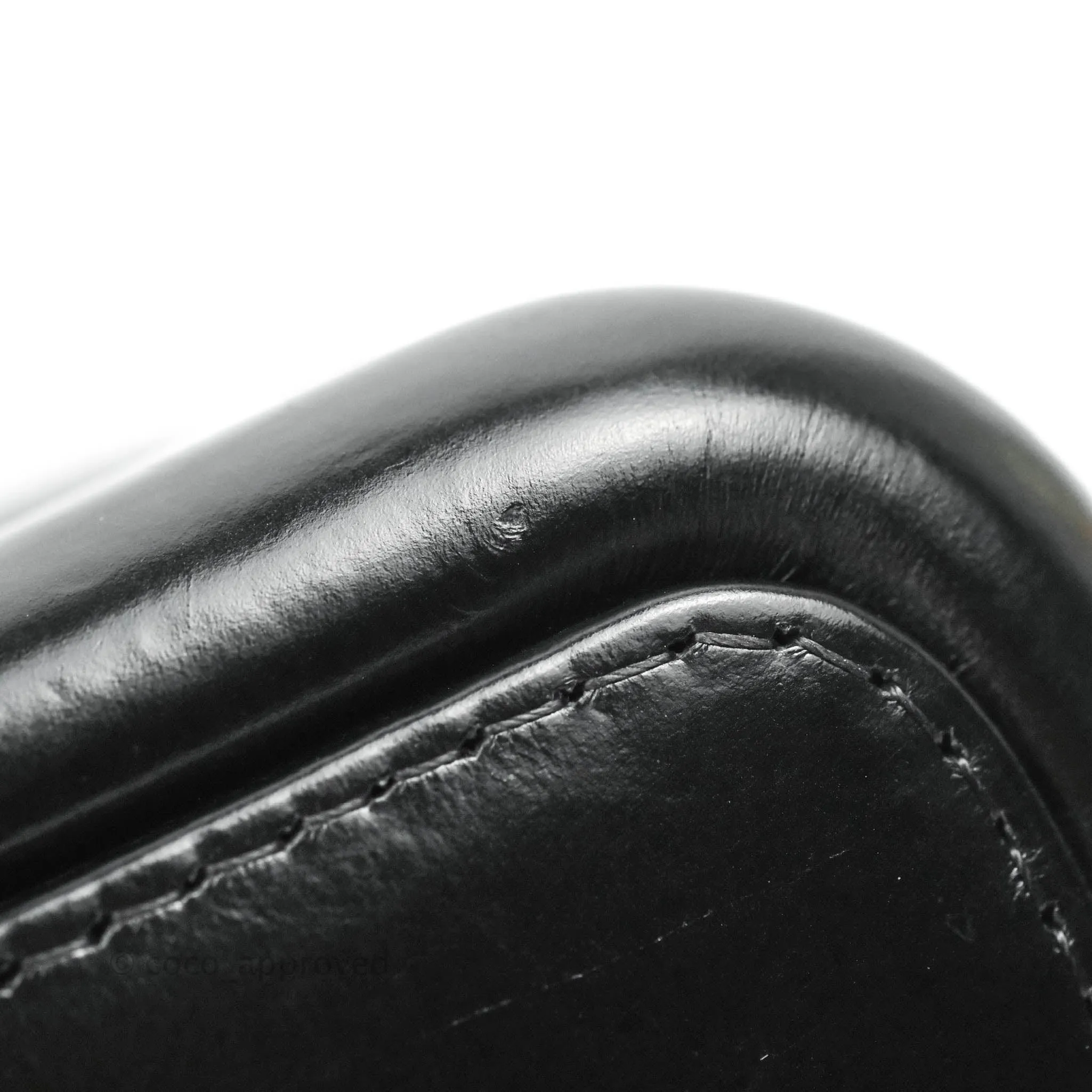 Chanel Quilted Small Gabrielle Hobo Black Calfskin Mixed Hardware