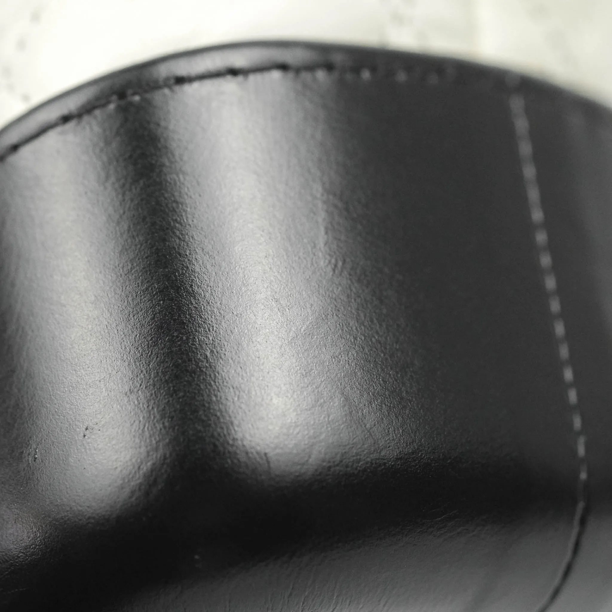 Chanel Quilted Small Gabrielle Hobo Black White Aged Calfskin