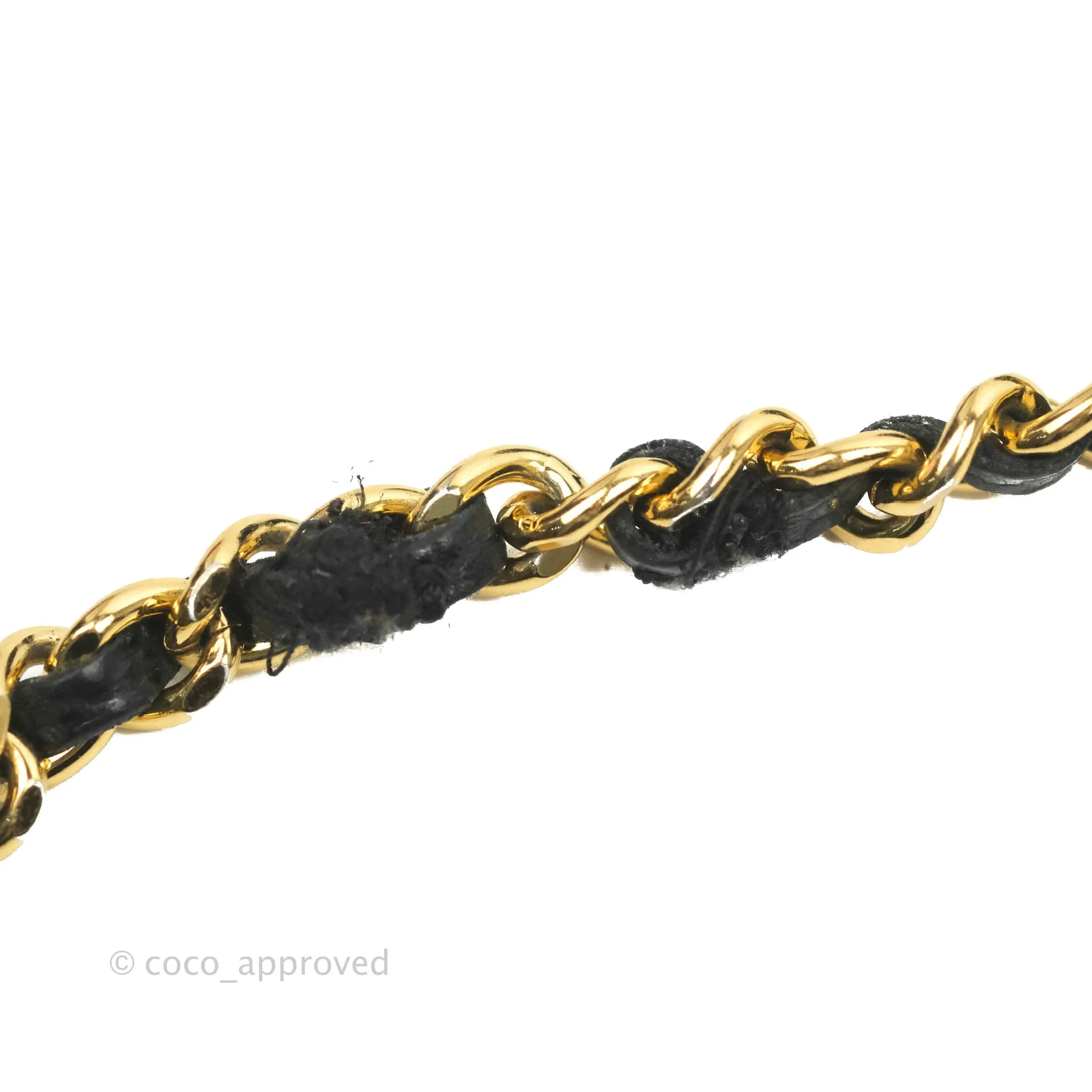 Chanel Quilted Wallet on Chain WOC Black Caviar Gold Hardware