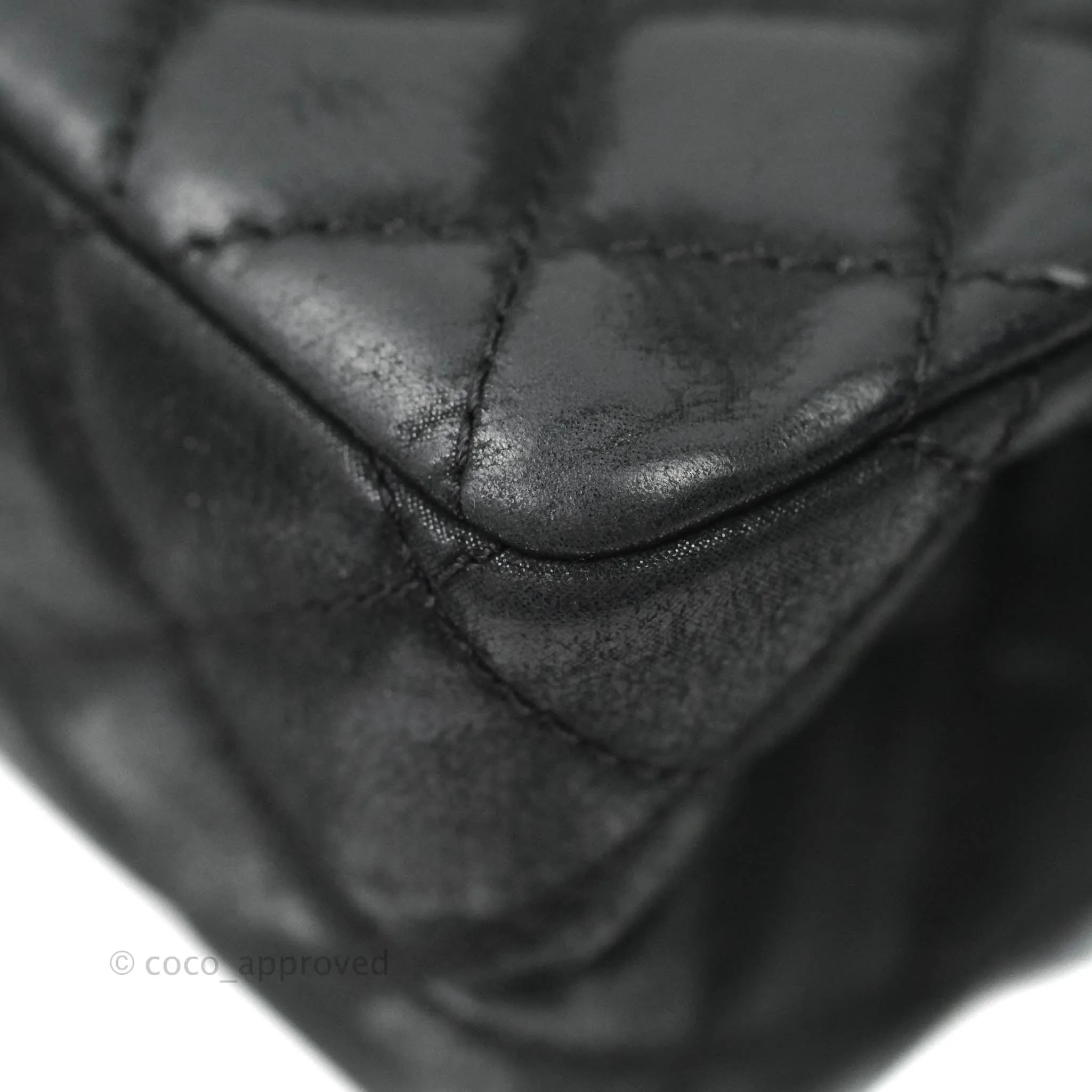 Chanel Reissue Quilted Aged Calfskin Black Ruthenium Hardware 226