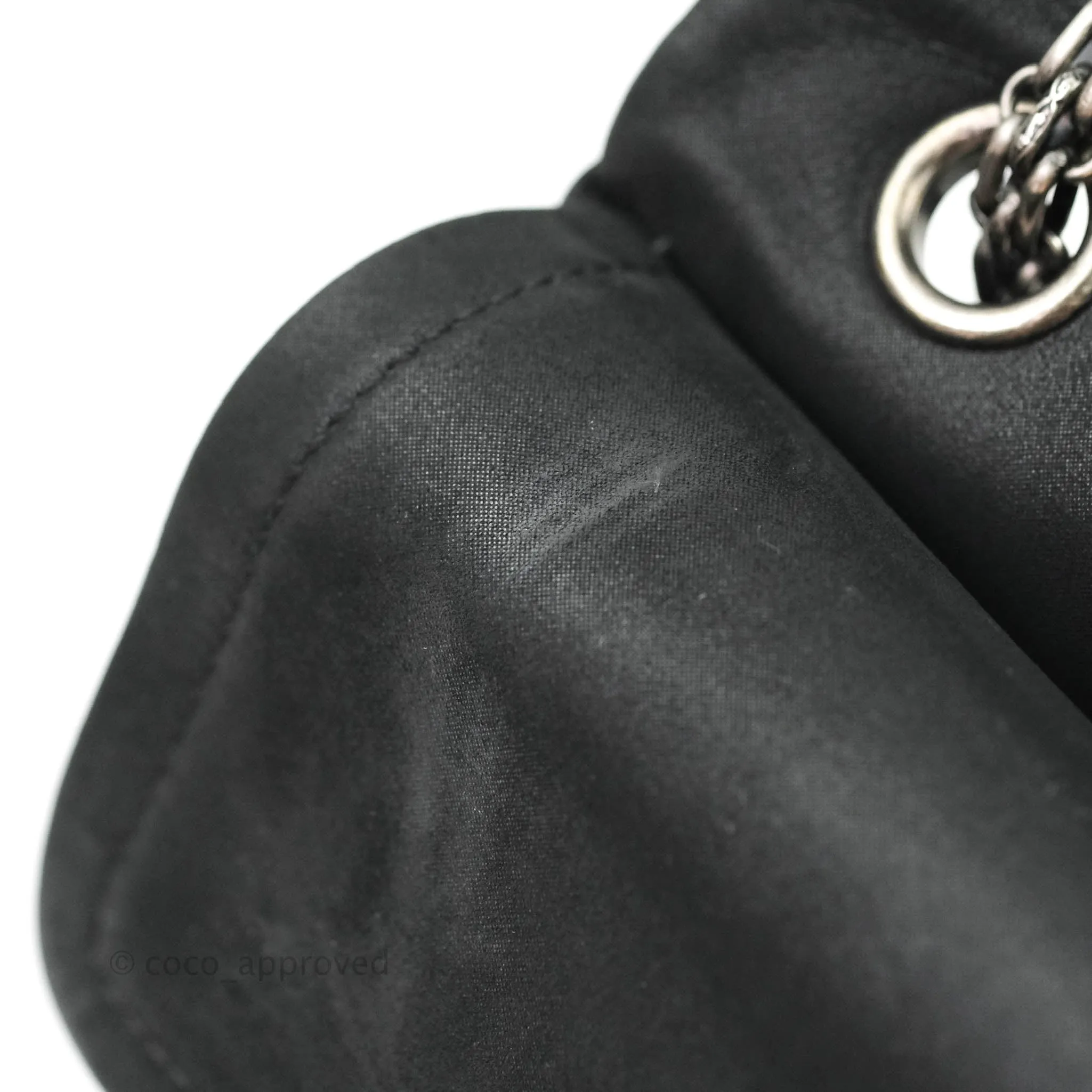 Chanel Reissue Quilted Aged Calfskin Black Ruthenium Hardware 226