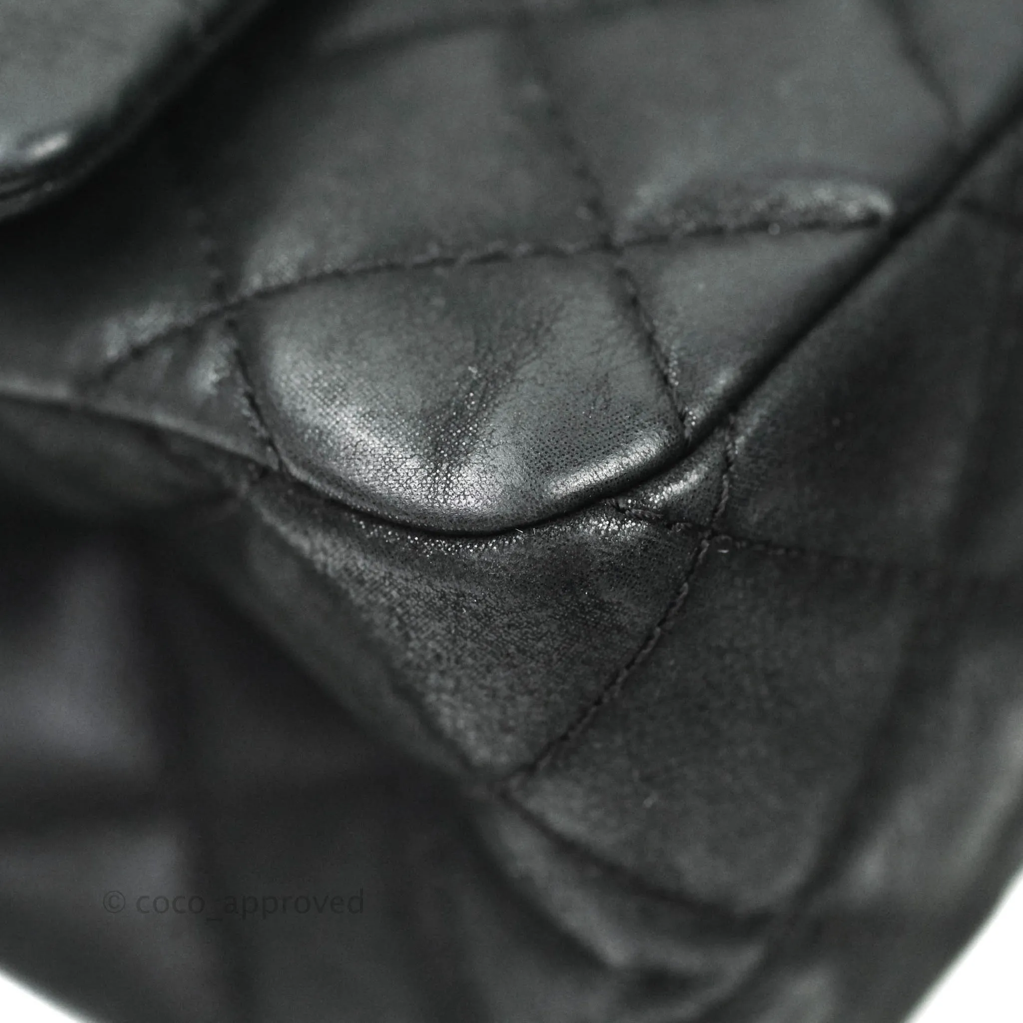 Chanel Reissue Quilted Aged Calfskin Black Ruthenium Hardware 226