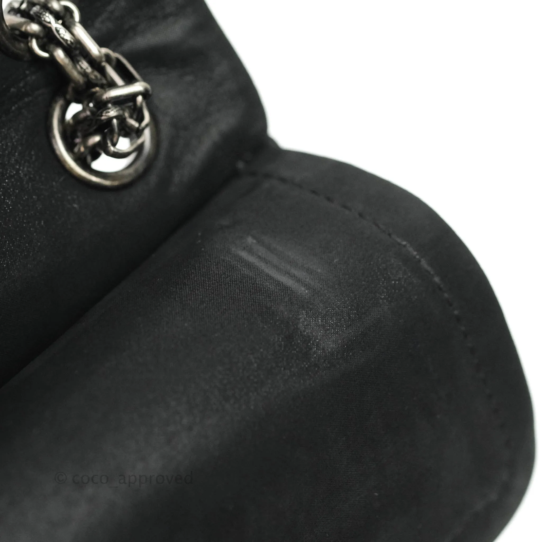 Chanel Reissue Quilted Aged Calfskin Black Ruthenium Hardware 226