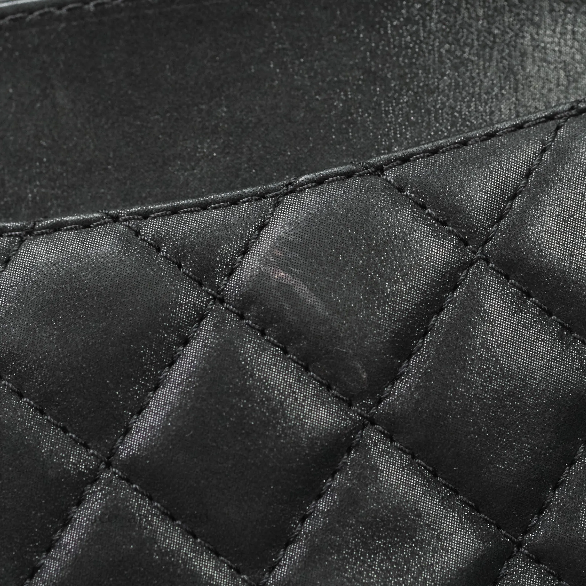 Chanel Reissue Quilted Aged Calfskin Black Ruthenium Hardware 226