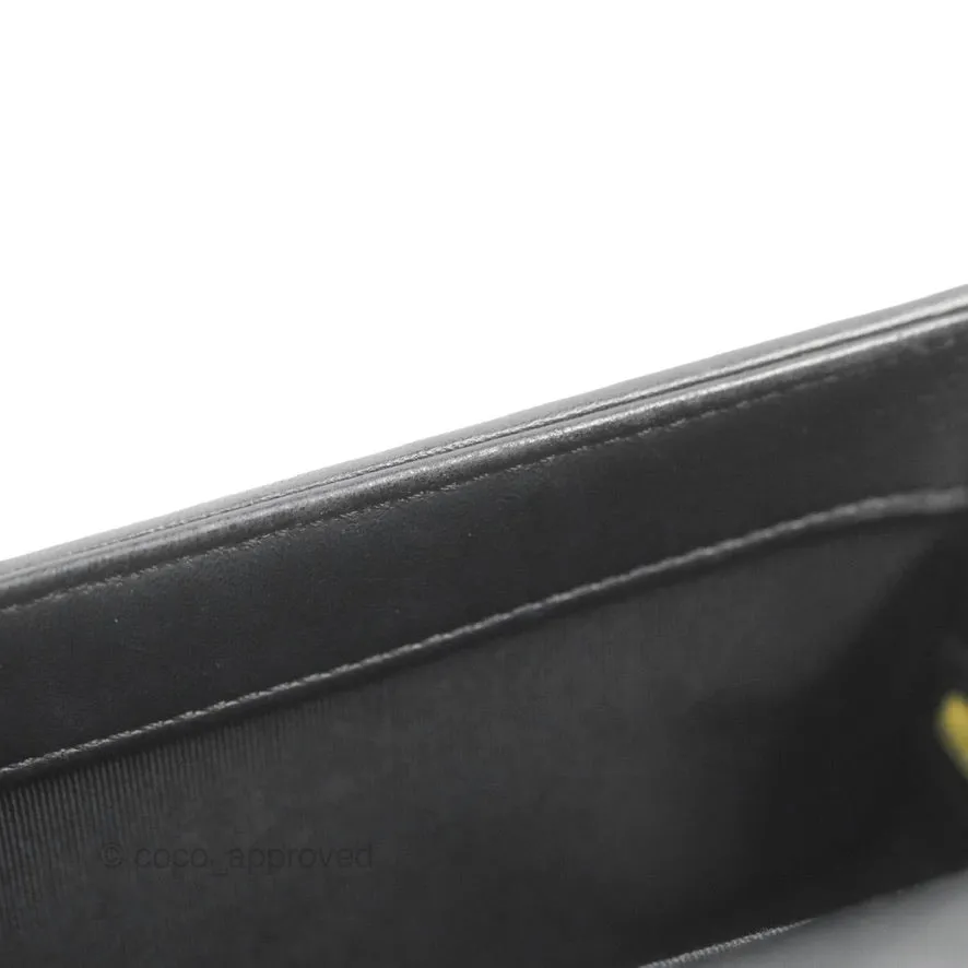 Chanel Small Boy Black Lambskin Aged Gold Hardware