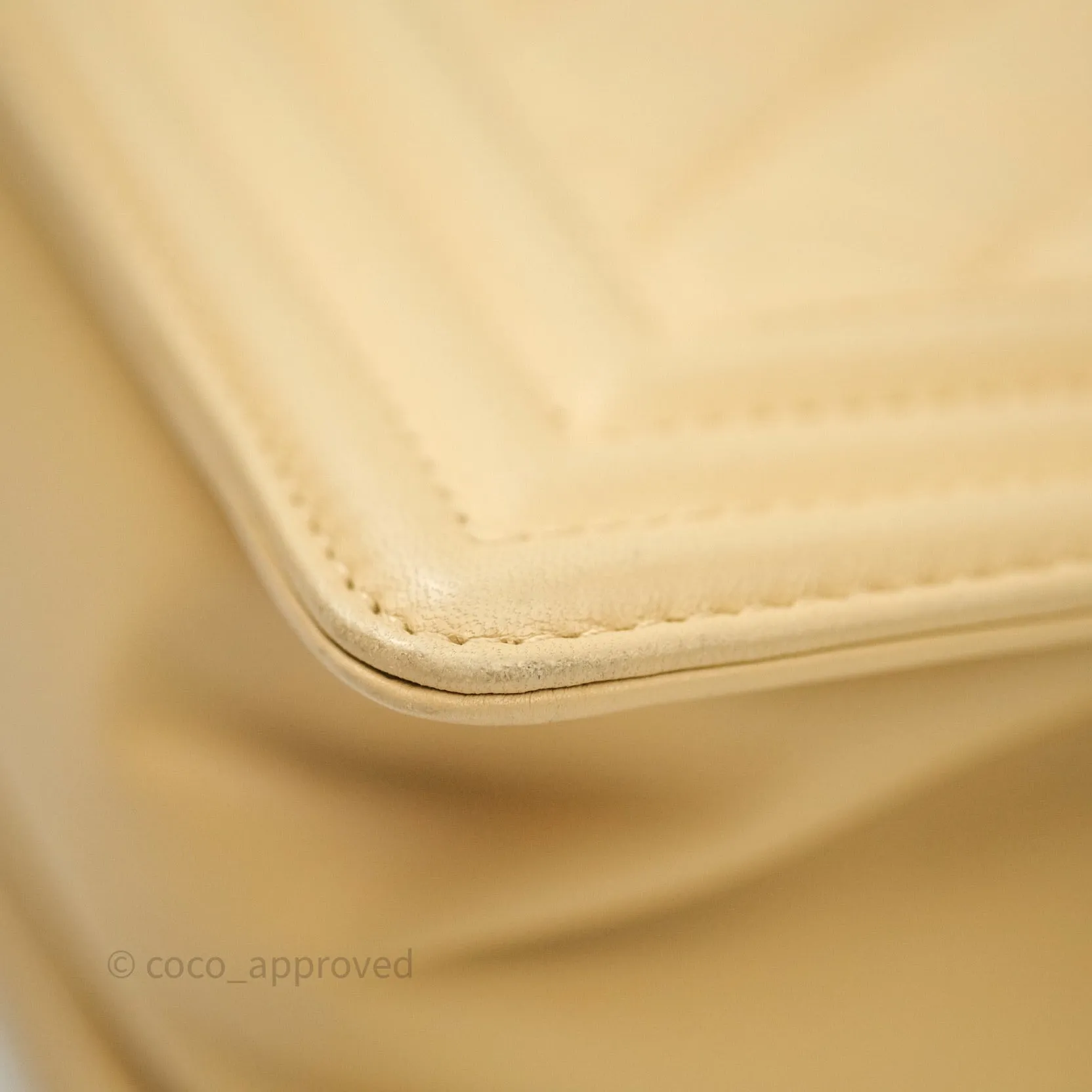 Chanel Small Boy Quilted Beige Calfskin Ruthenium Hardware
