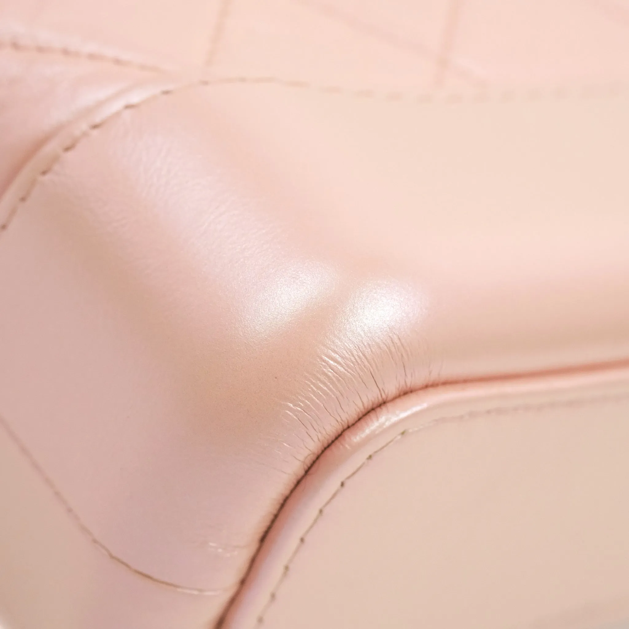 Chanel Small Gabrielle Hobo Iridescent Pink Aged Calfskin Mixed Hardware