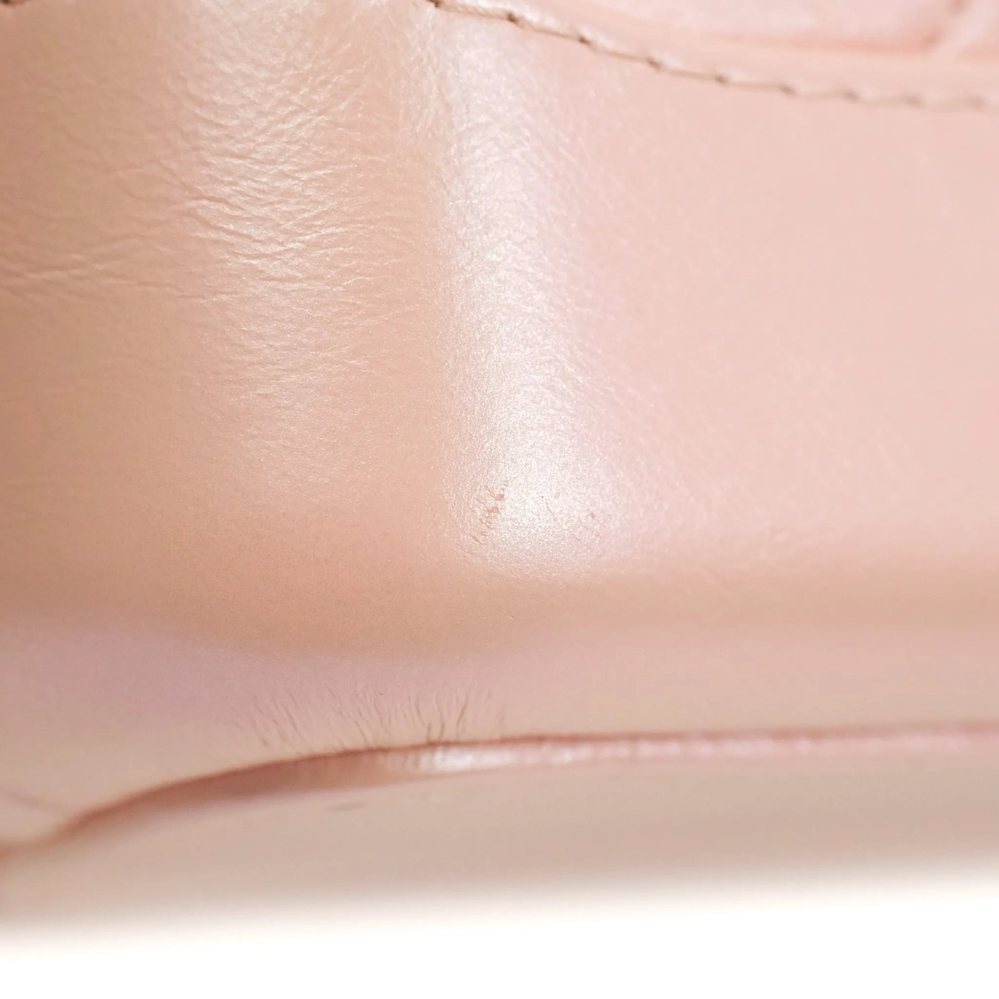Chanel Small Gabrielle Hobo Iridescent Pink Aged Calfskin Mixed Hardware