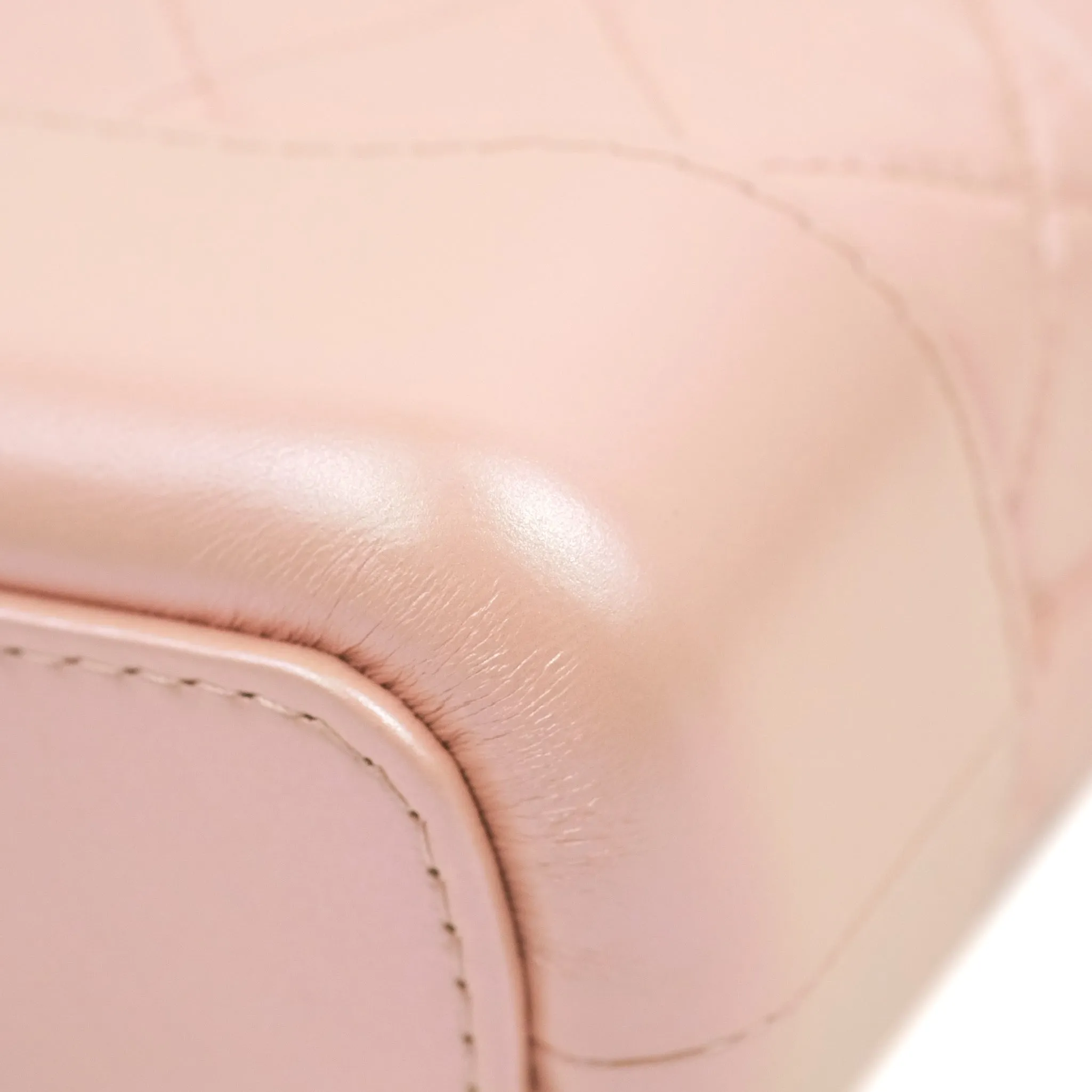 Chanel Small Gabrielle Hobo Iridescent Pink Aged Calfskin Mixed Hardware