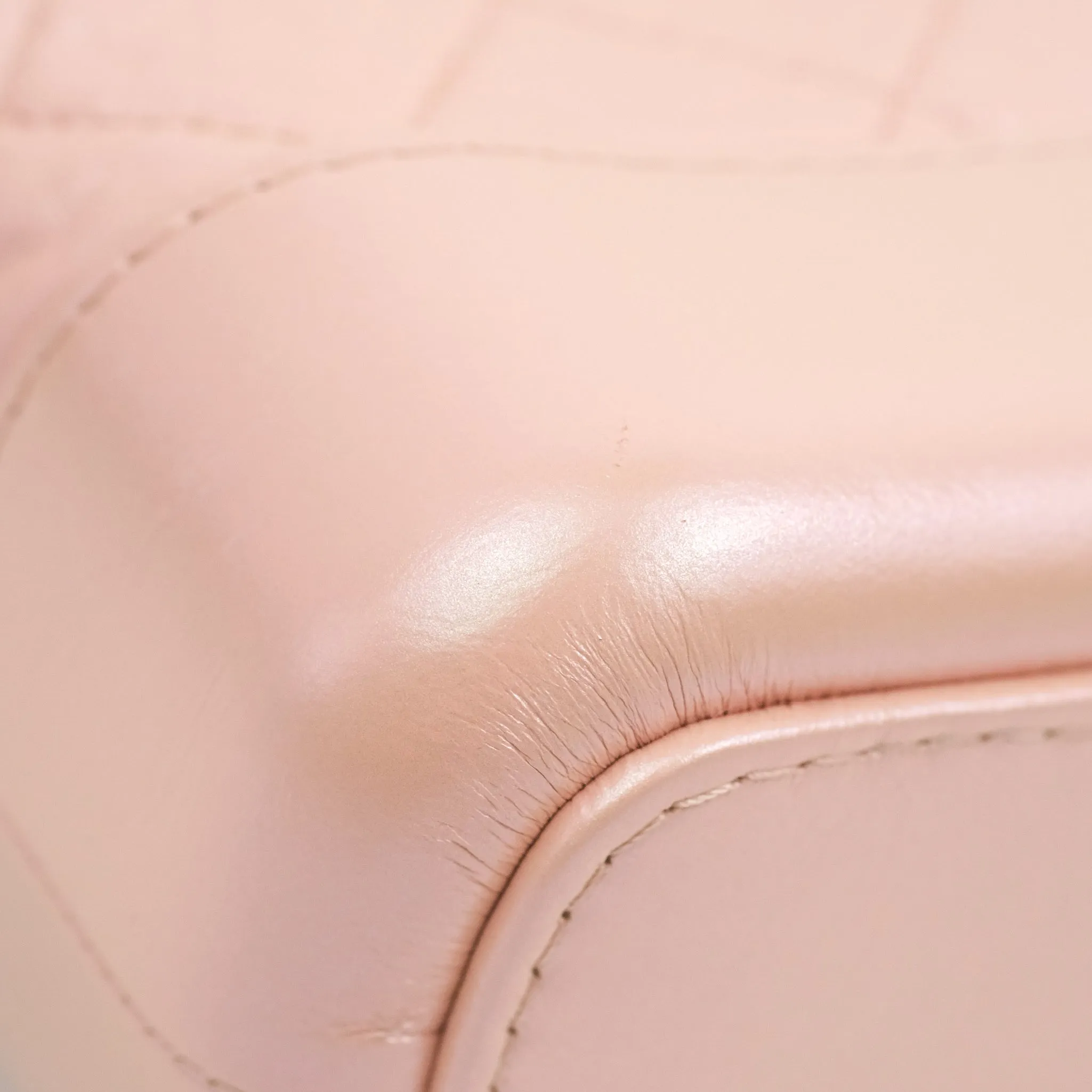 Chanel Small Gabrielle Hobo Iridescent Pink Aged Calfskin Mixed Hardware