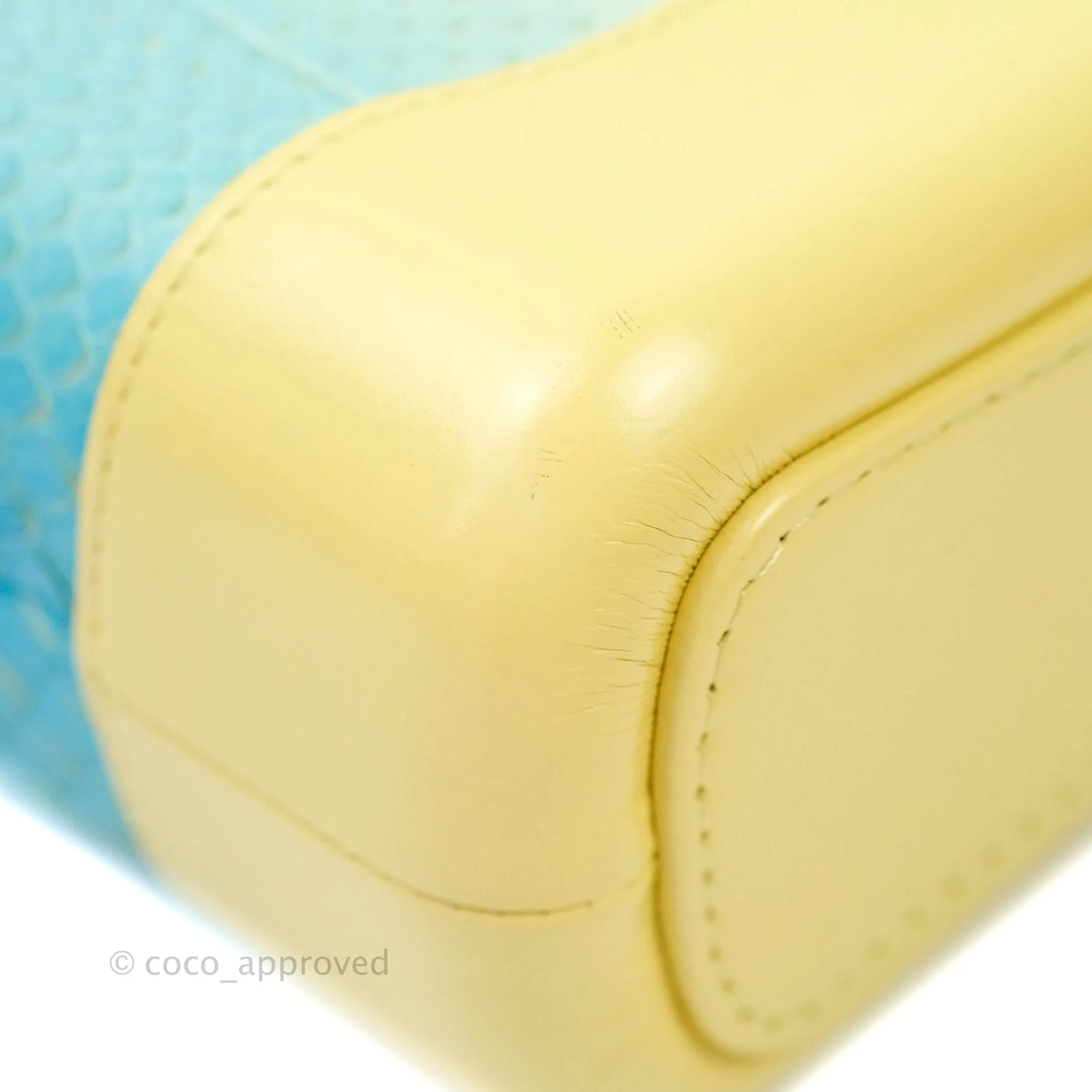 Chanel Small Gabrielle Hobo Yellow Python Mixed Hardware