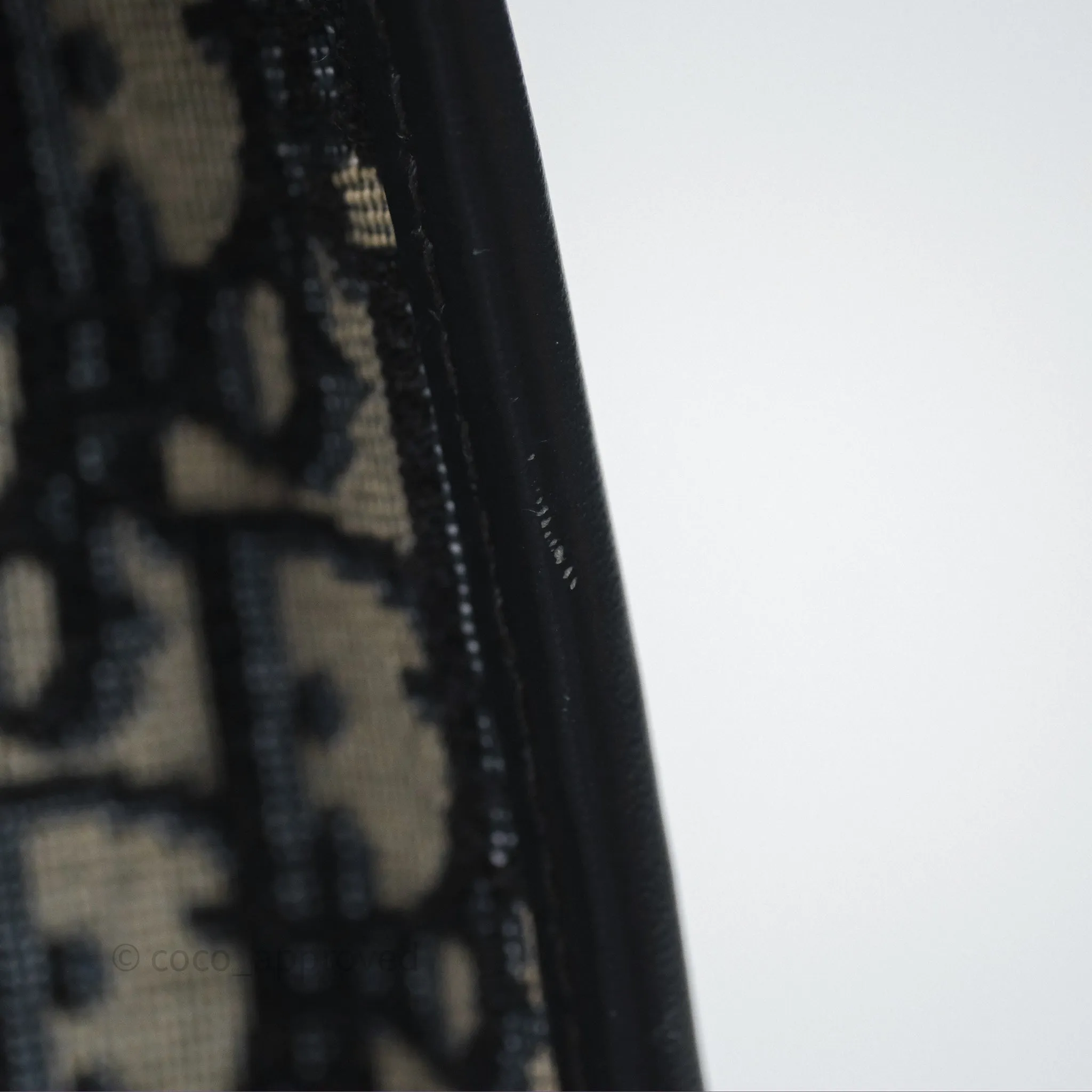 Christian Dior 30 Montaigne Bag Blue Dior Oblique Jacquard Gold Hardware