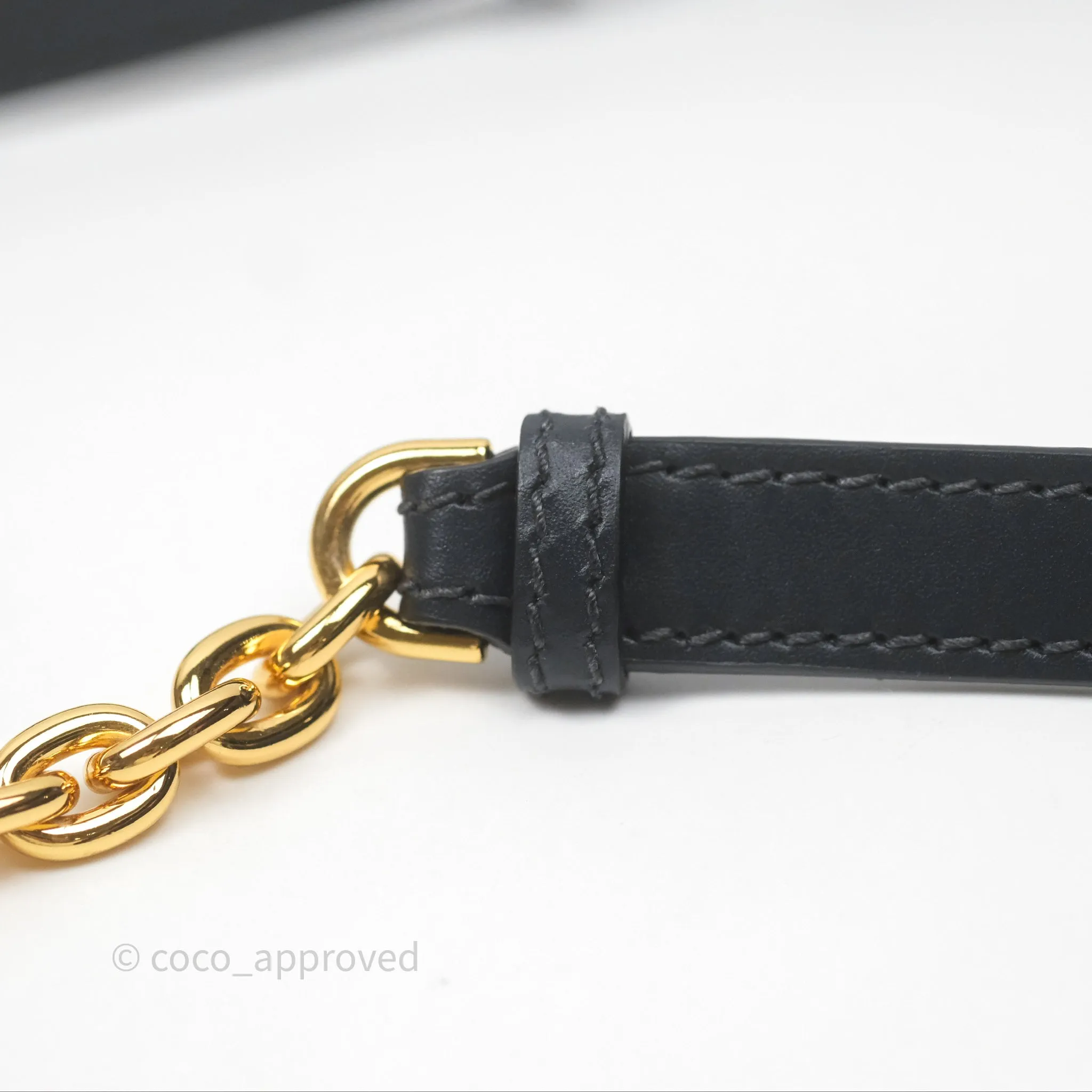 Christian Dior 30 Montaigne Chain Bag Blue Dior Oblique Jacquard