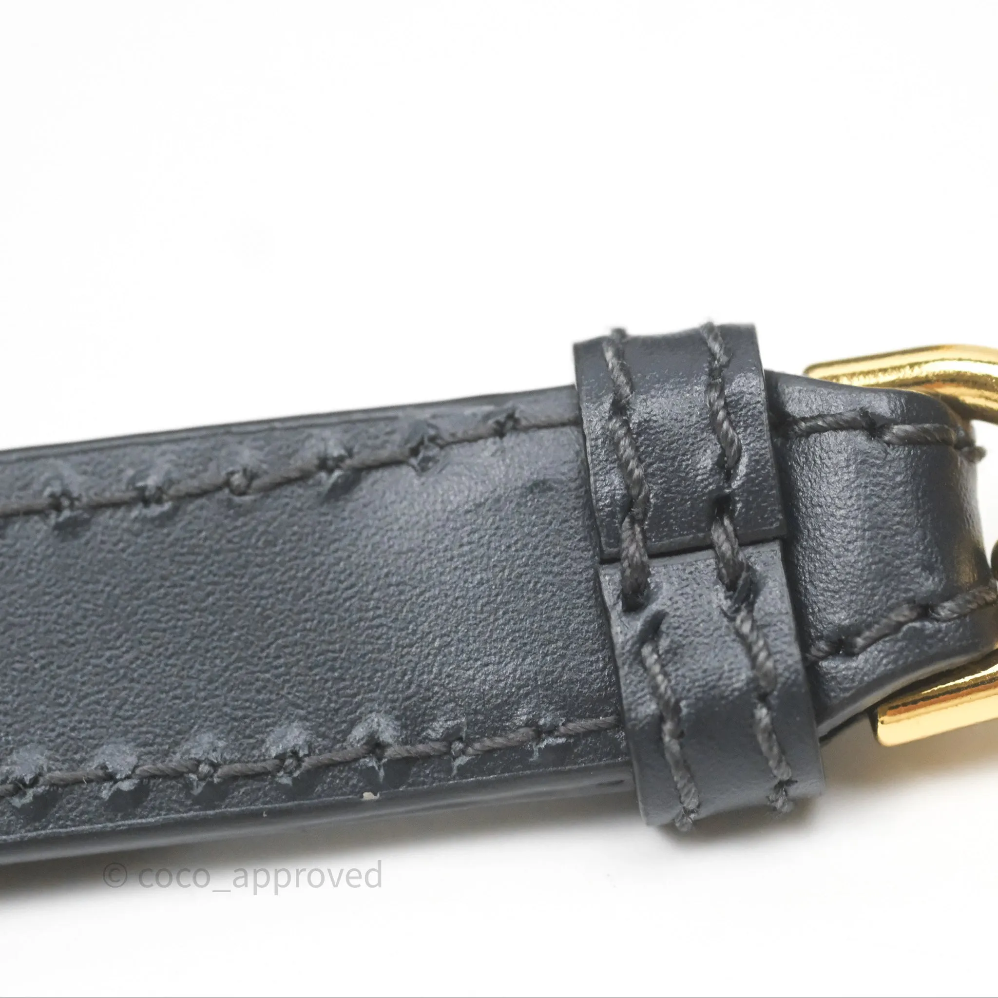 Christian Dior 30 Montaigne Chain Bag Blue Dior Oblique Jacquard