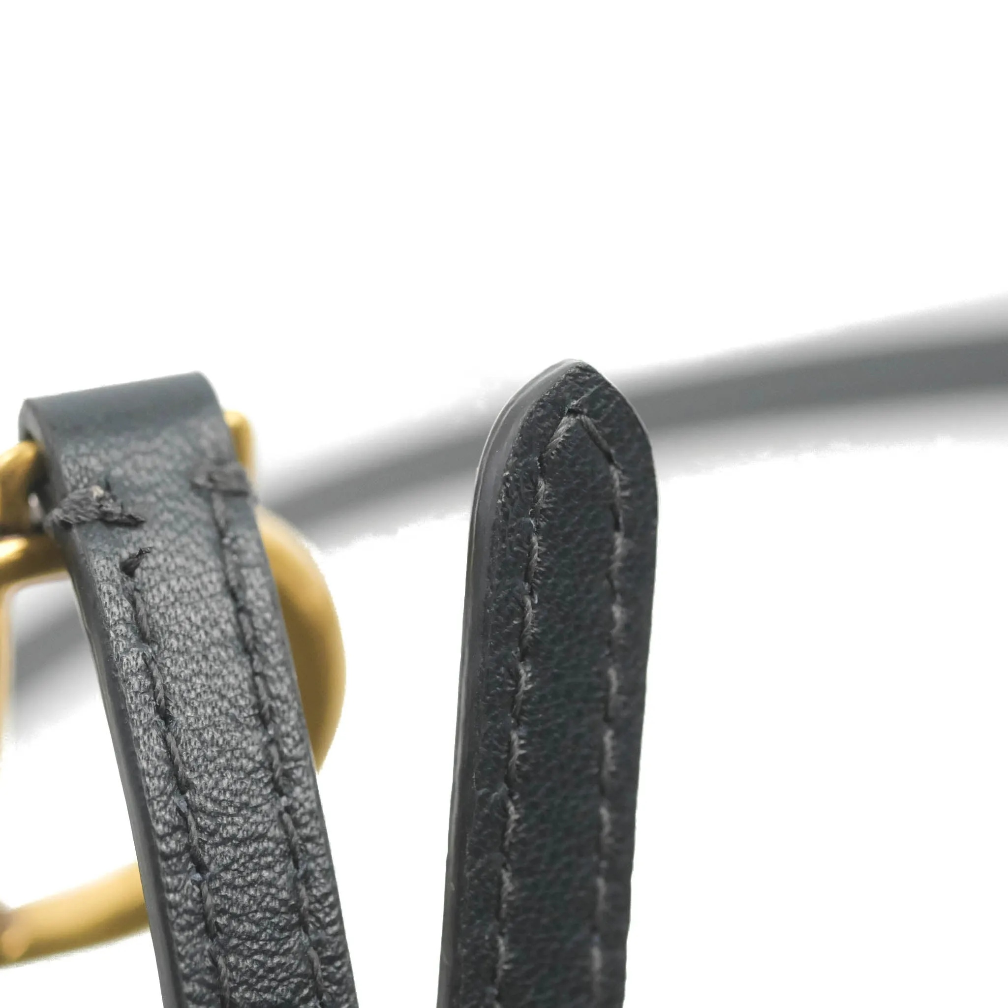 Christian Dior Blue Dior Oblique Jacquard Saddle Belt Pouch