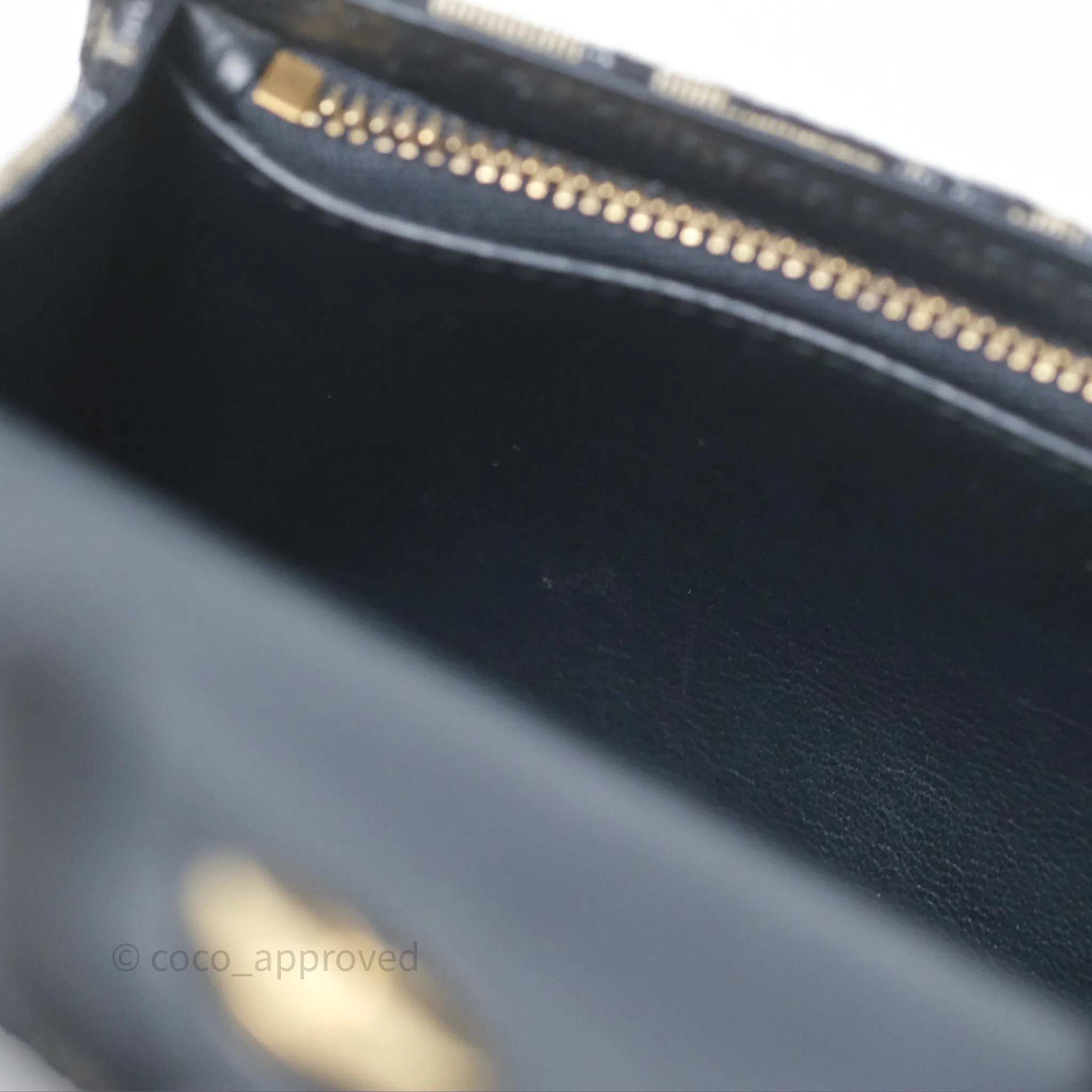 Christian Dior Blue Dior Oblique Jacquard Saddle Belt Pouch