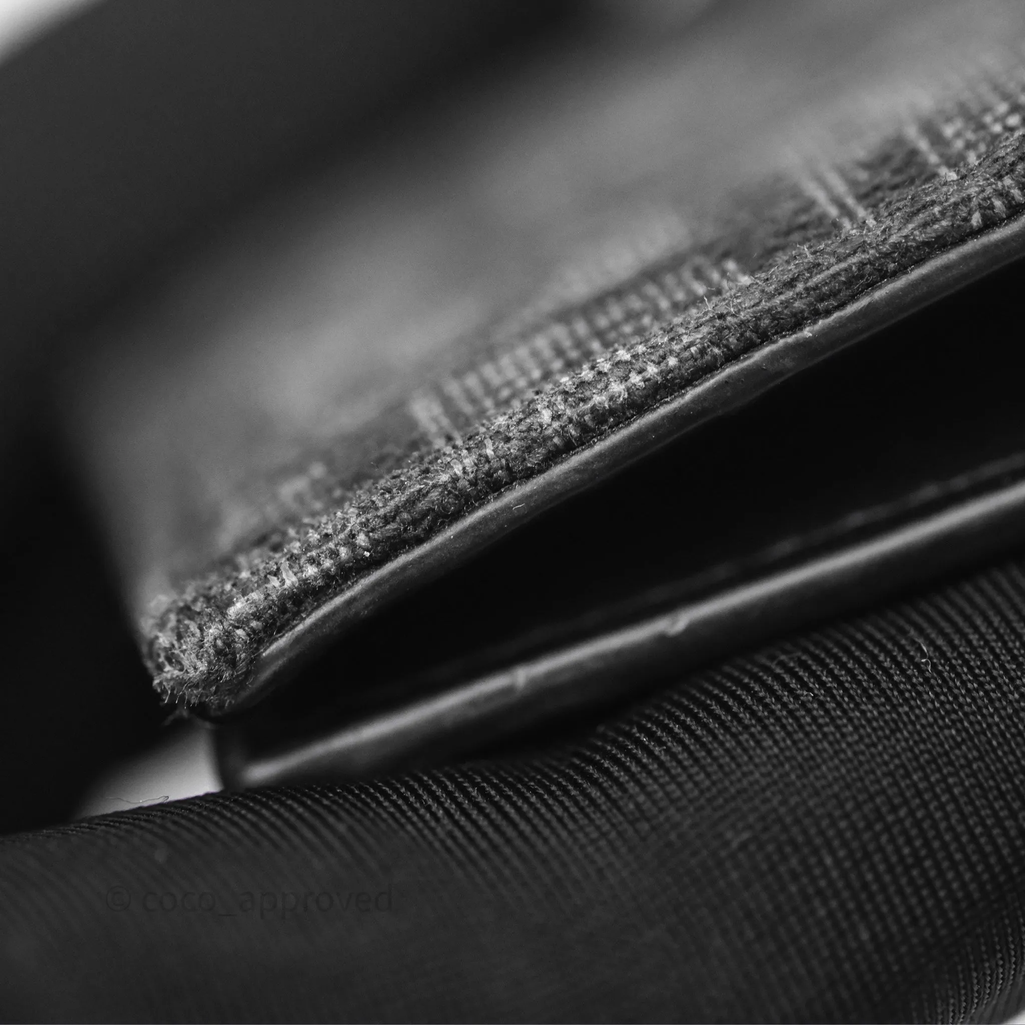 Christian Dior Business Card Holder Black Dior Oblique Jacquard
