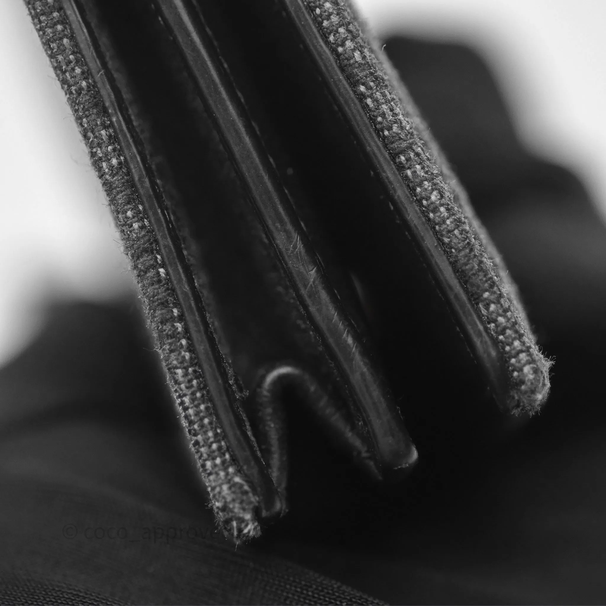 Christian Dior Business Card Holder Black Dior Oblique Jacquard