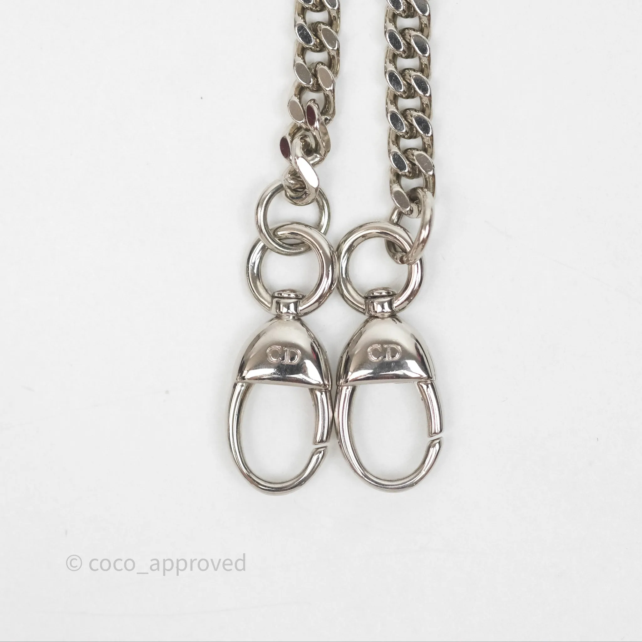 Christian Dior Calfskin Cannage Mini Lady Dior Grey