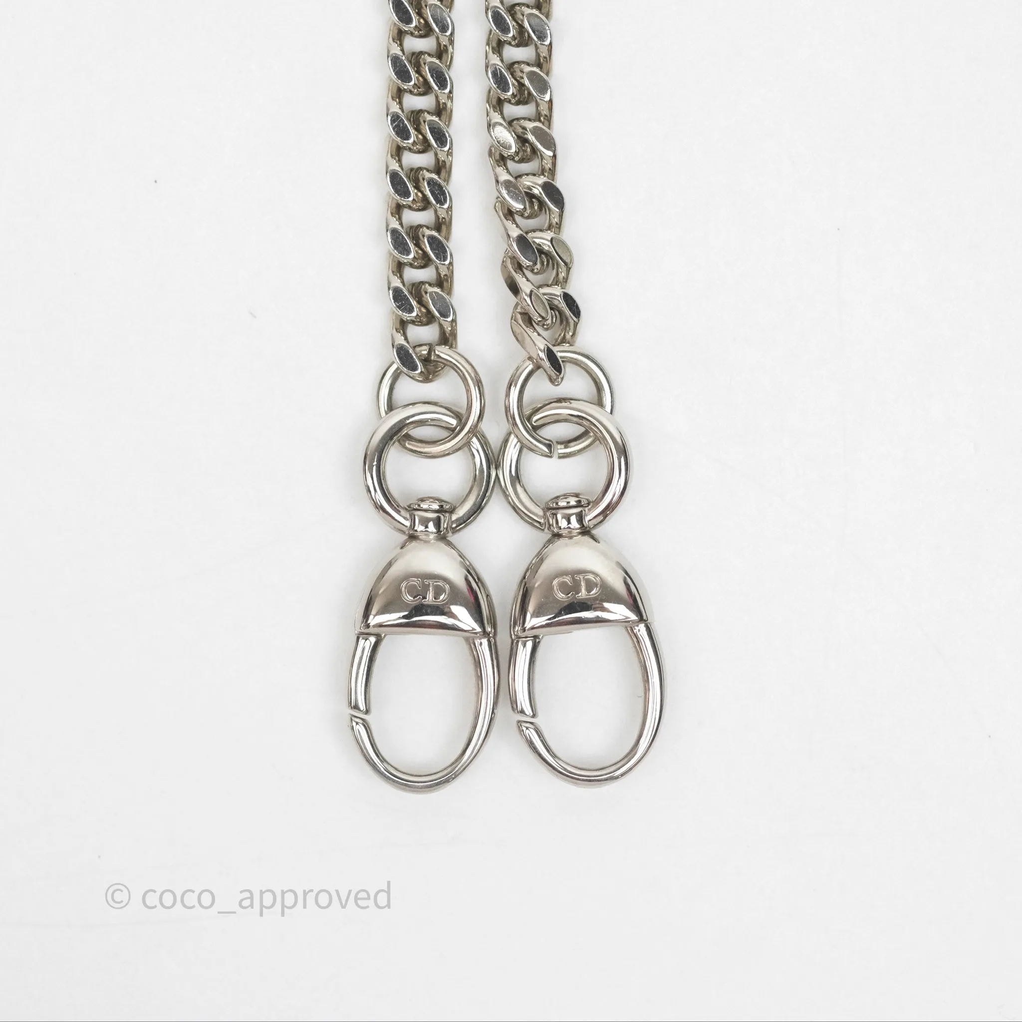 Christian Dior Calfskin Cannage Mini Lady Dior Grey