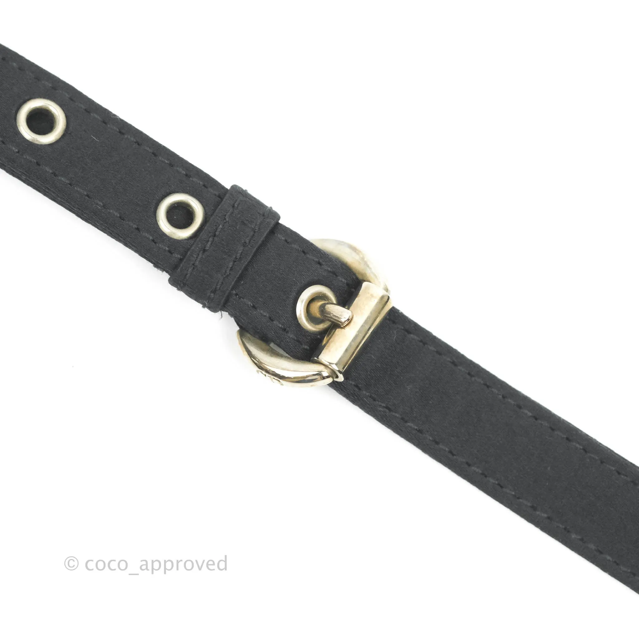 Christian Dior Cannage Mini Lady Dior Satin Crystal