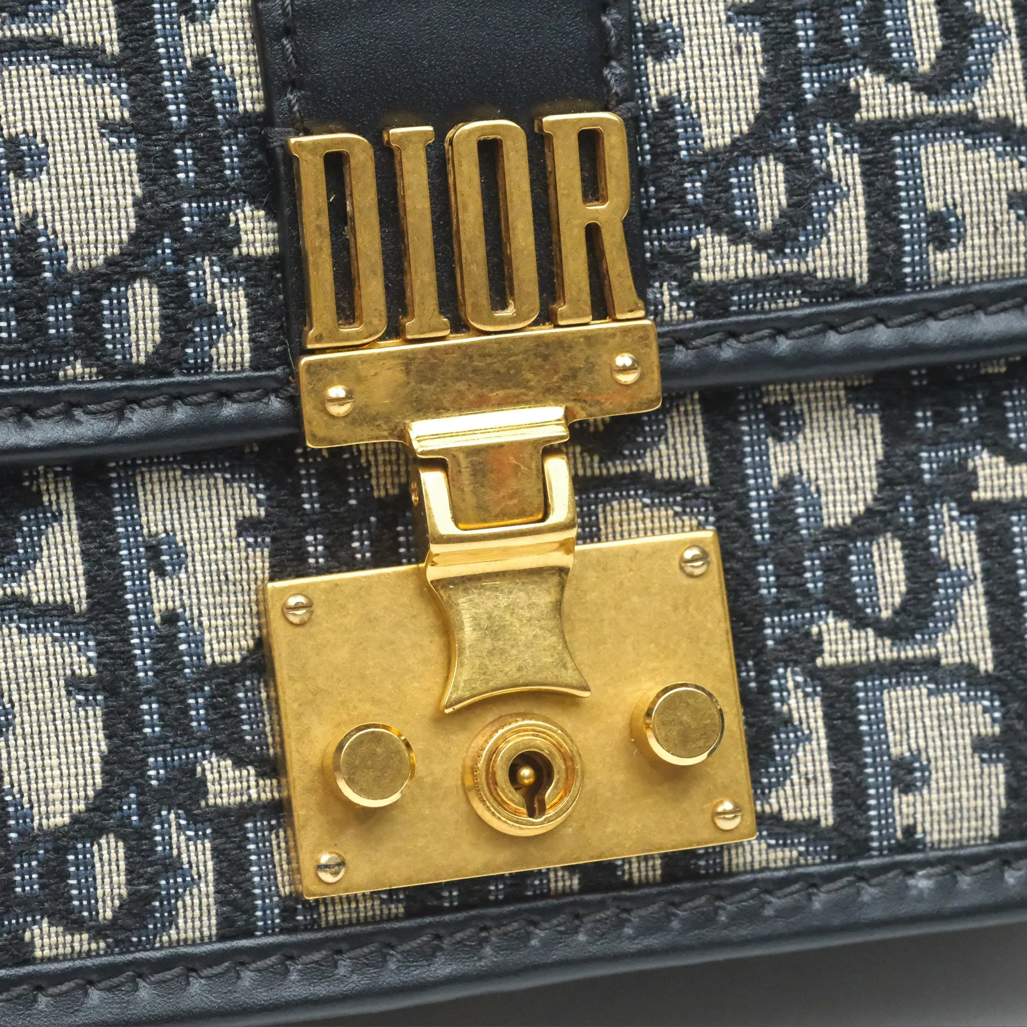 Christian Dior Dior Addict Blue Dior Oblique Jacquard