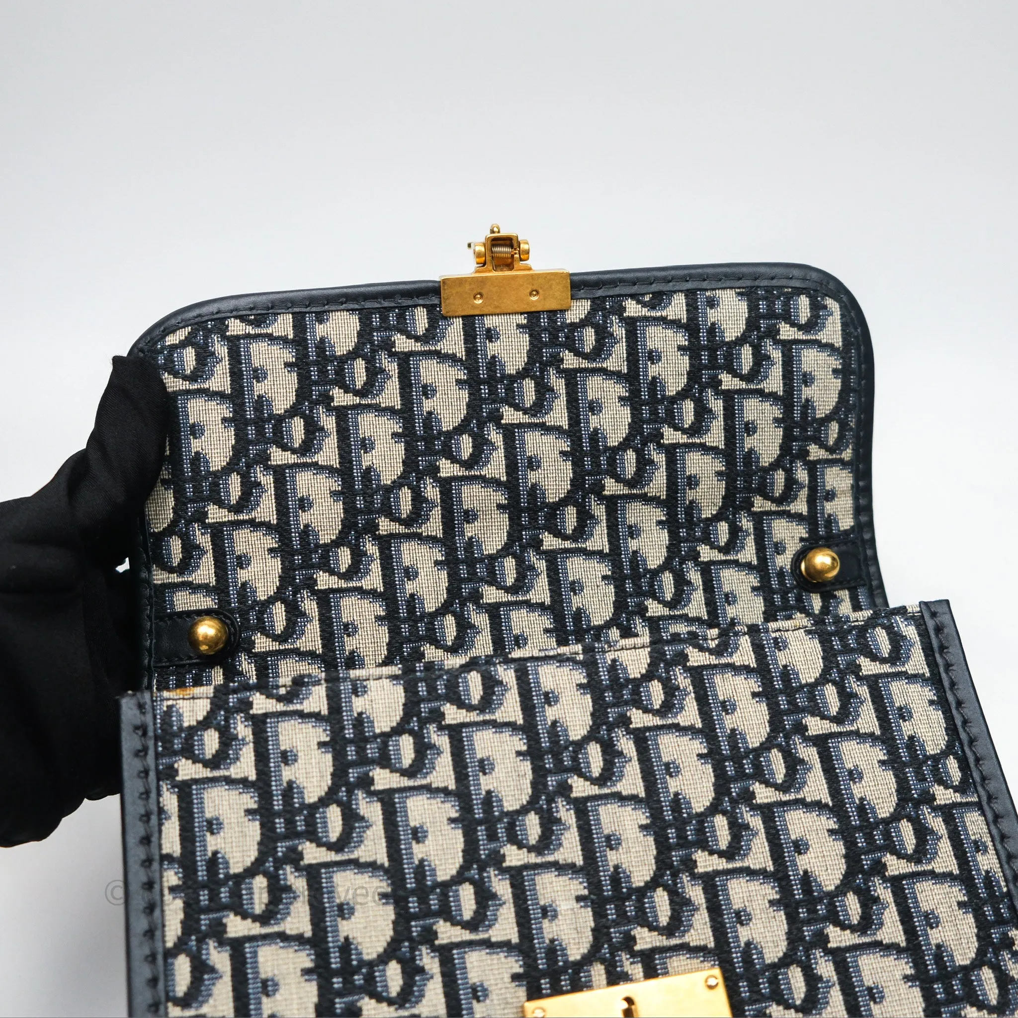 Christian Dior Dior Addict Blue Dior Oblique Jacquard