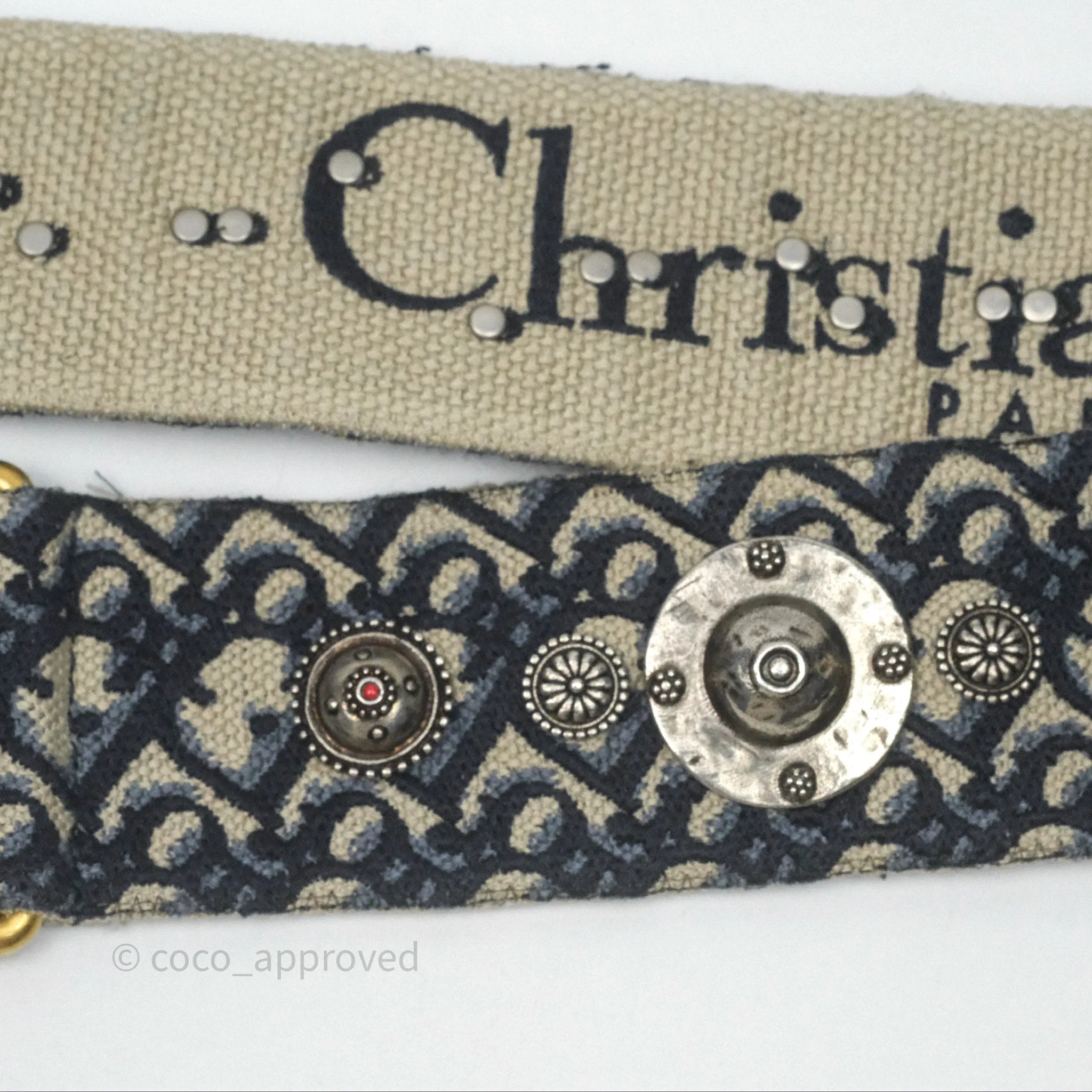 Christian Dior Dior Addict Blue Dior Oblique Jacquard