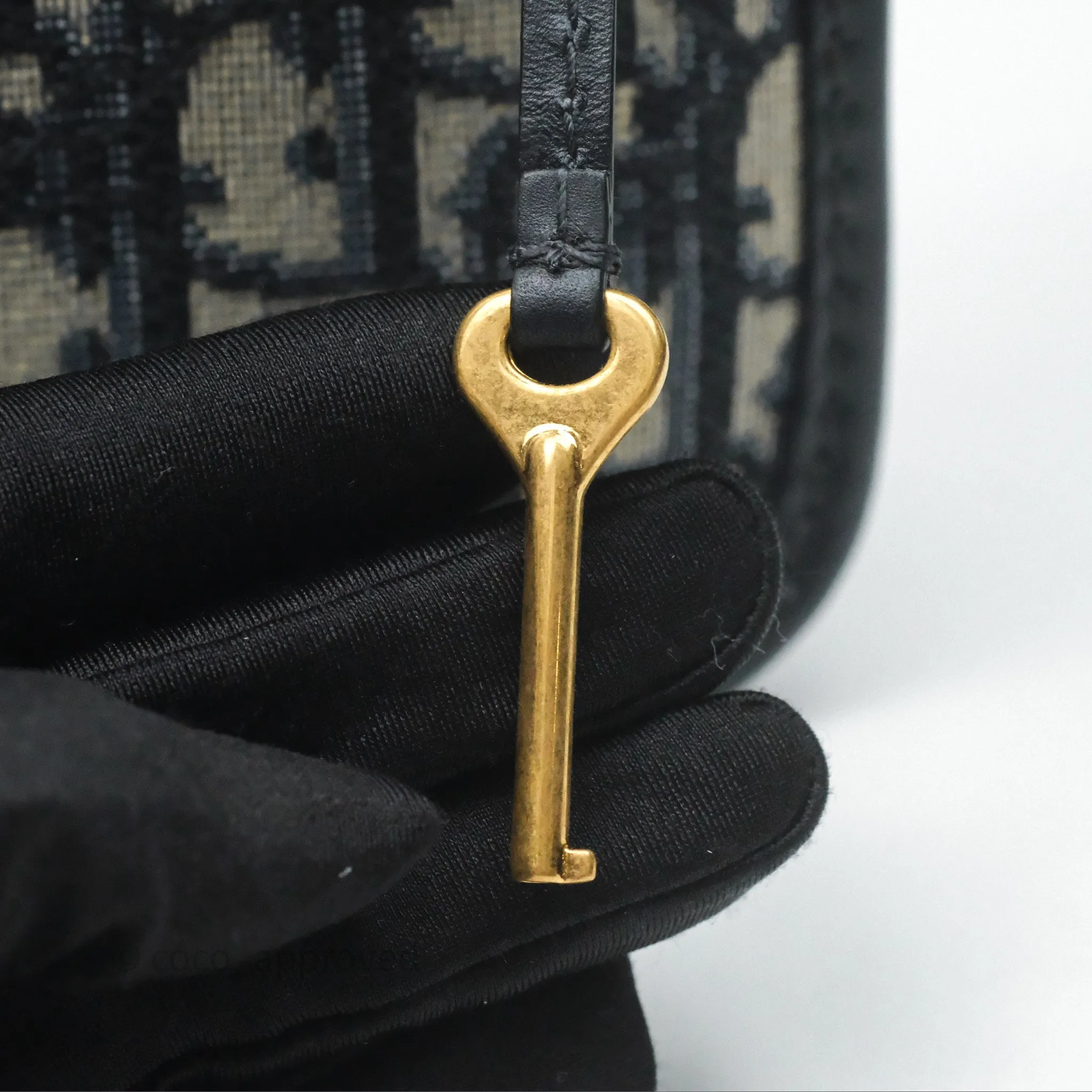 Christian Dior Dior Addict Blue Dior Oblique Jacquard
