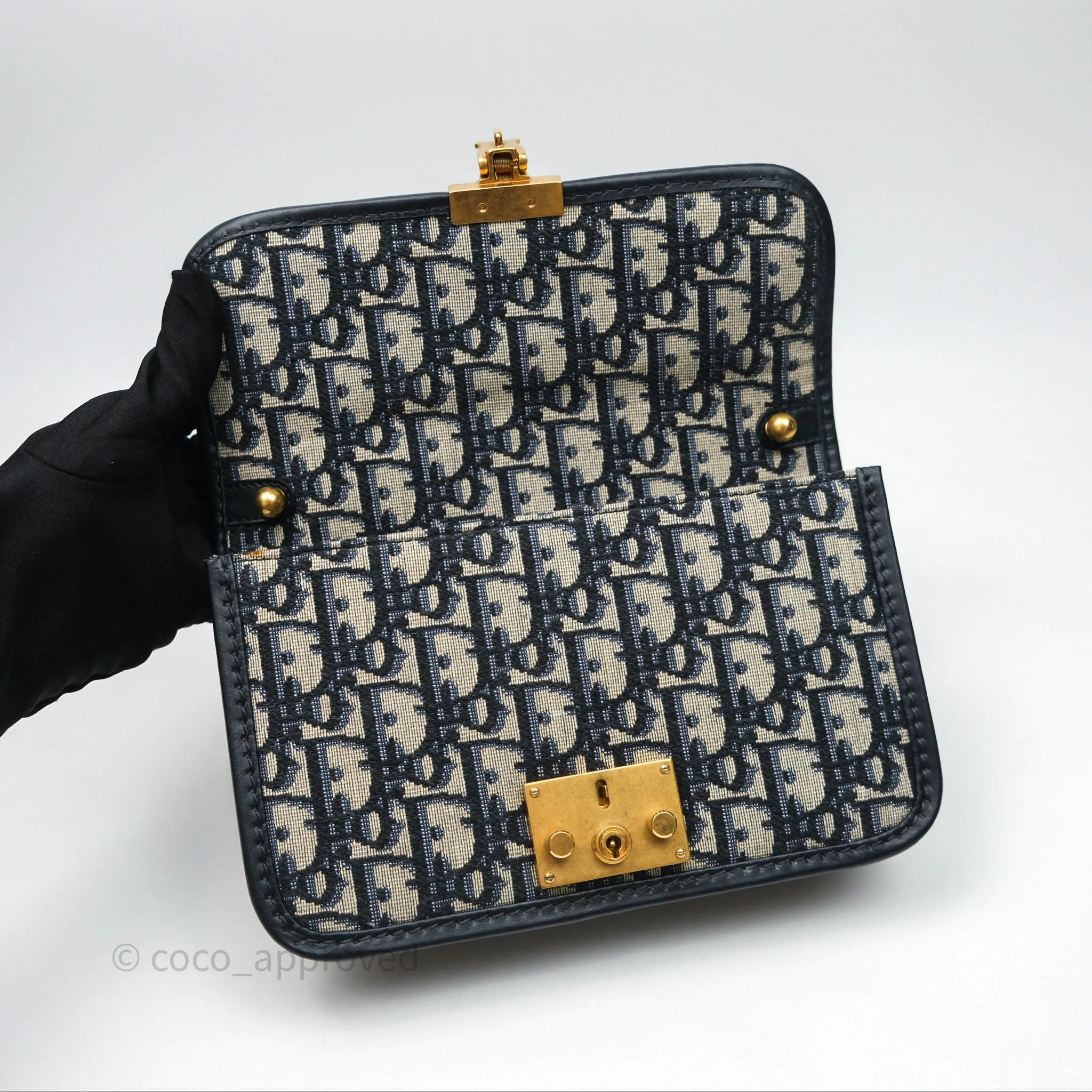 Christian Dior Dior Addict Blue Dior Oblique Jacquard