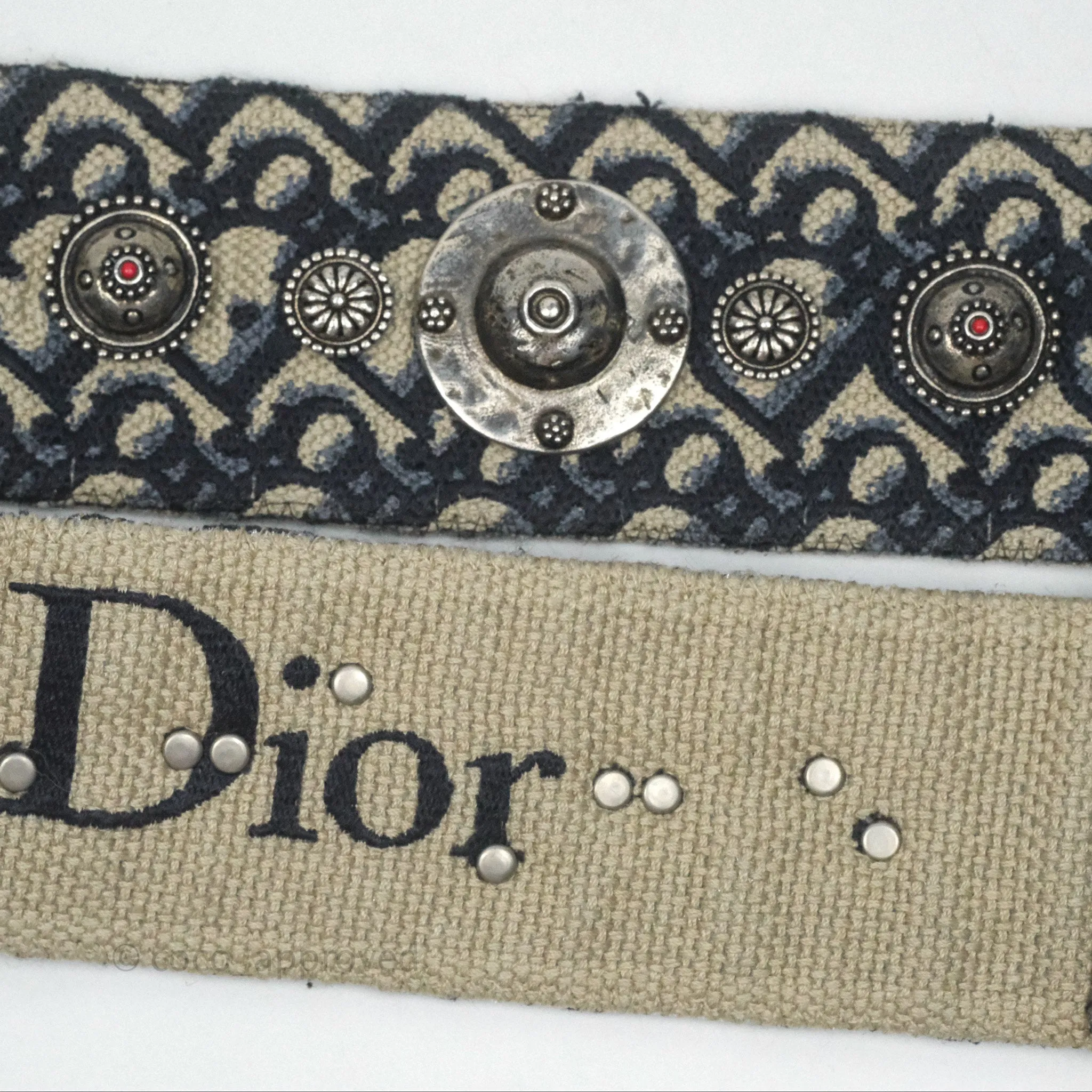 Christian Dior Dior Addict Blue Dior Oblique Jacquard
