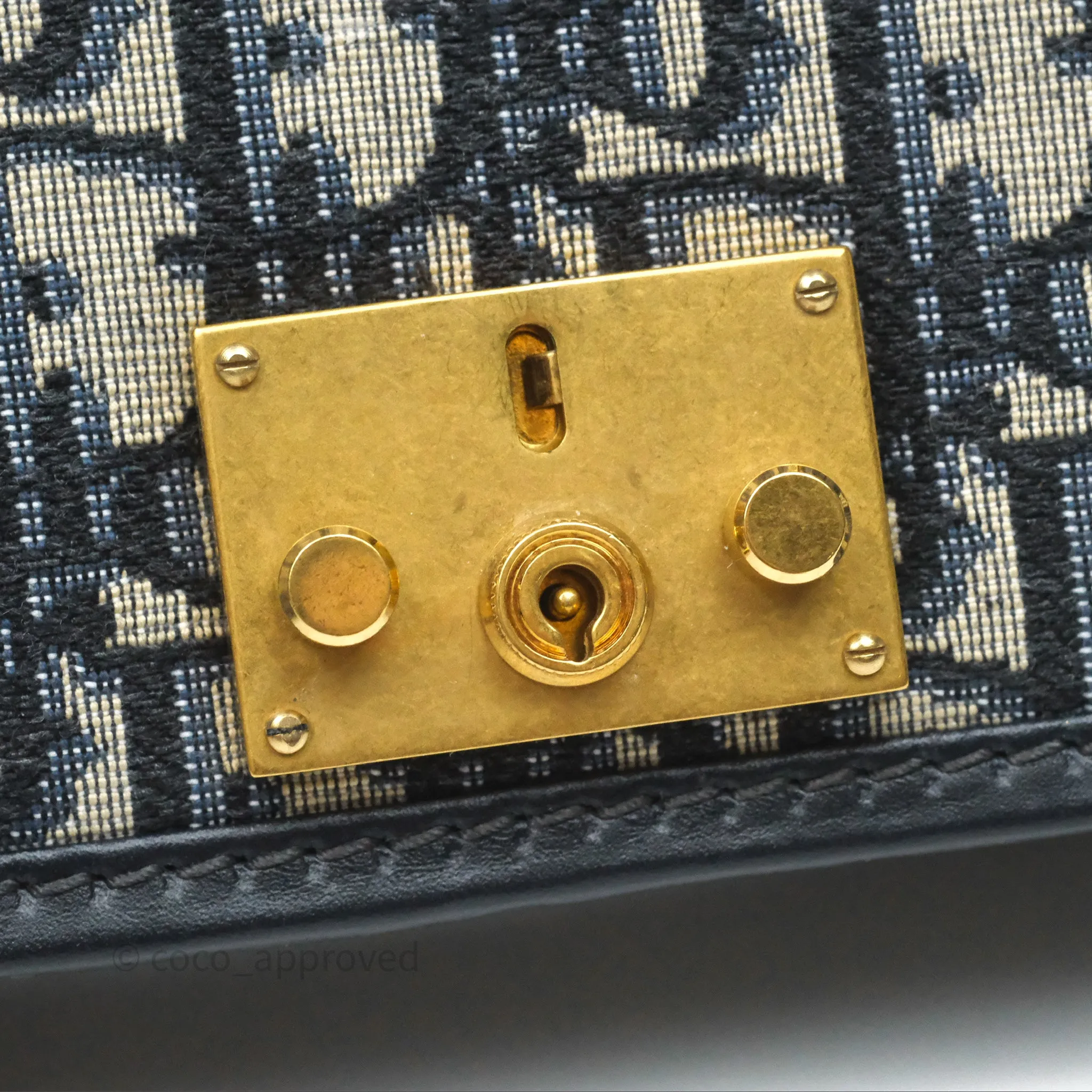 Christian Dior Dior Addict Blue Dior Oblique Jacquard