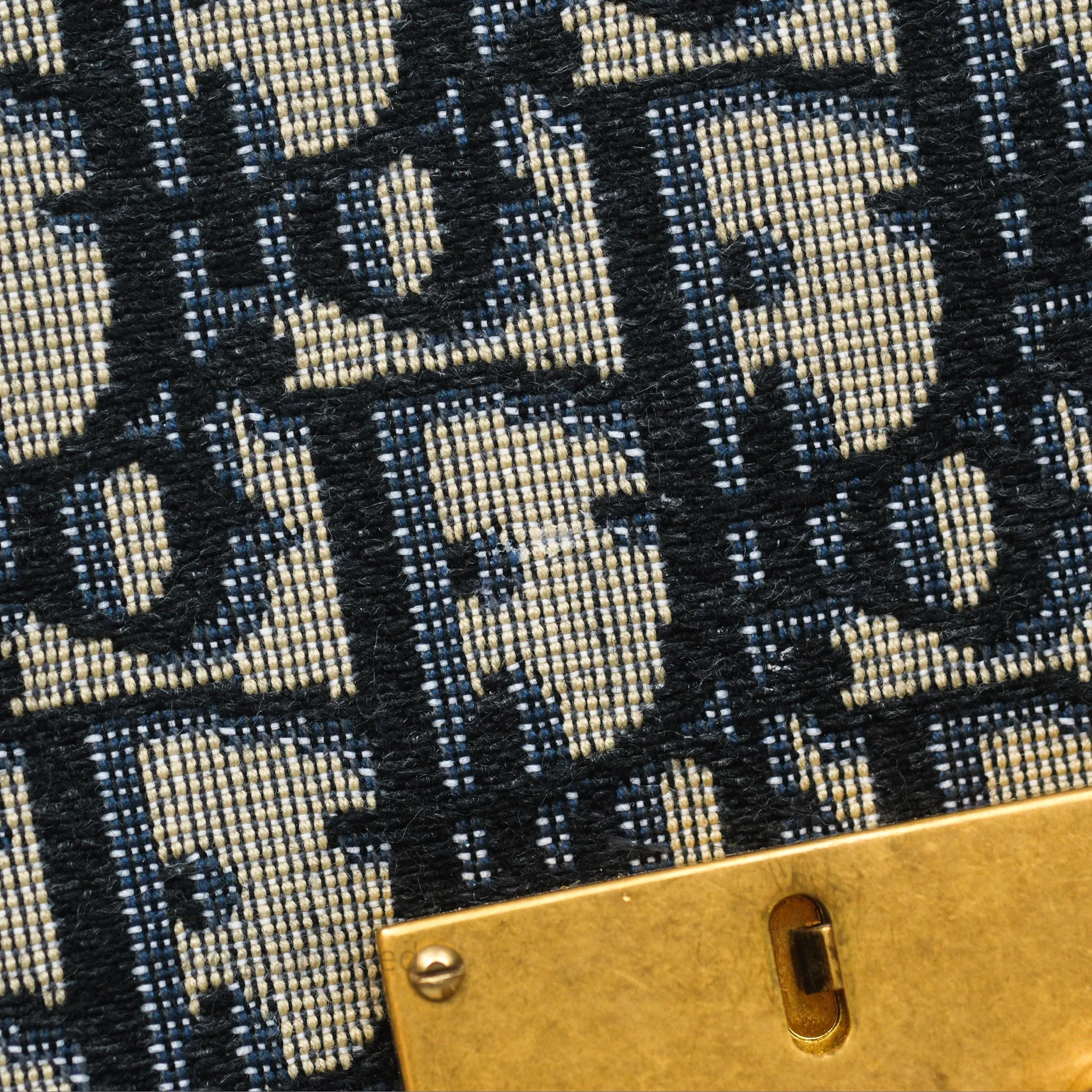 Christian Dior Dior Addict Blue Dior Oblique Jacquard